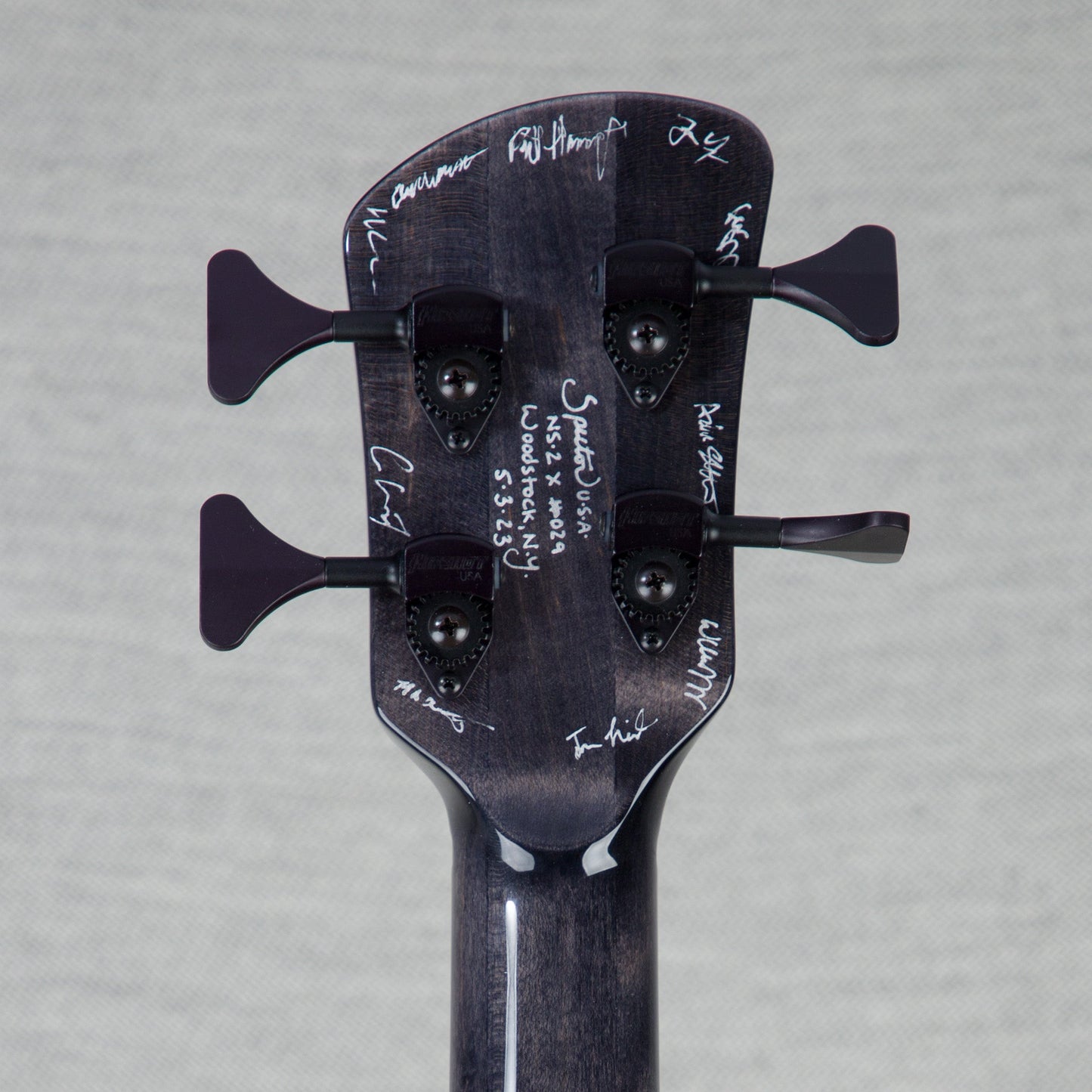 Spector USA Custom NS-2X #SP651 Electric Bass - Roswell Gray Burst