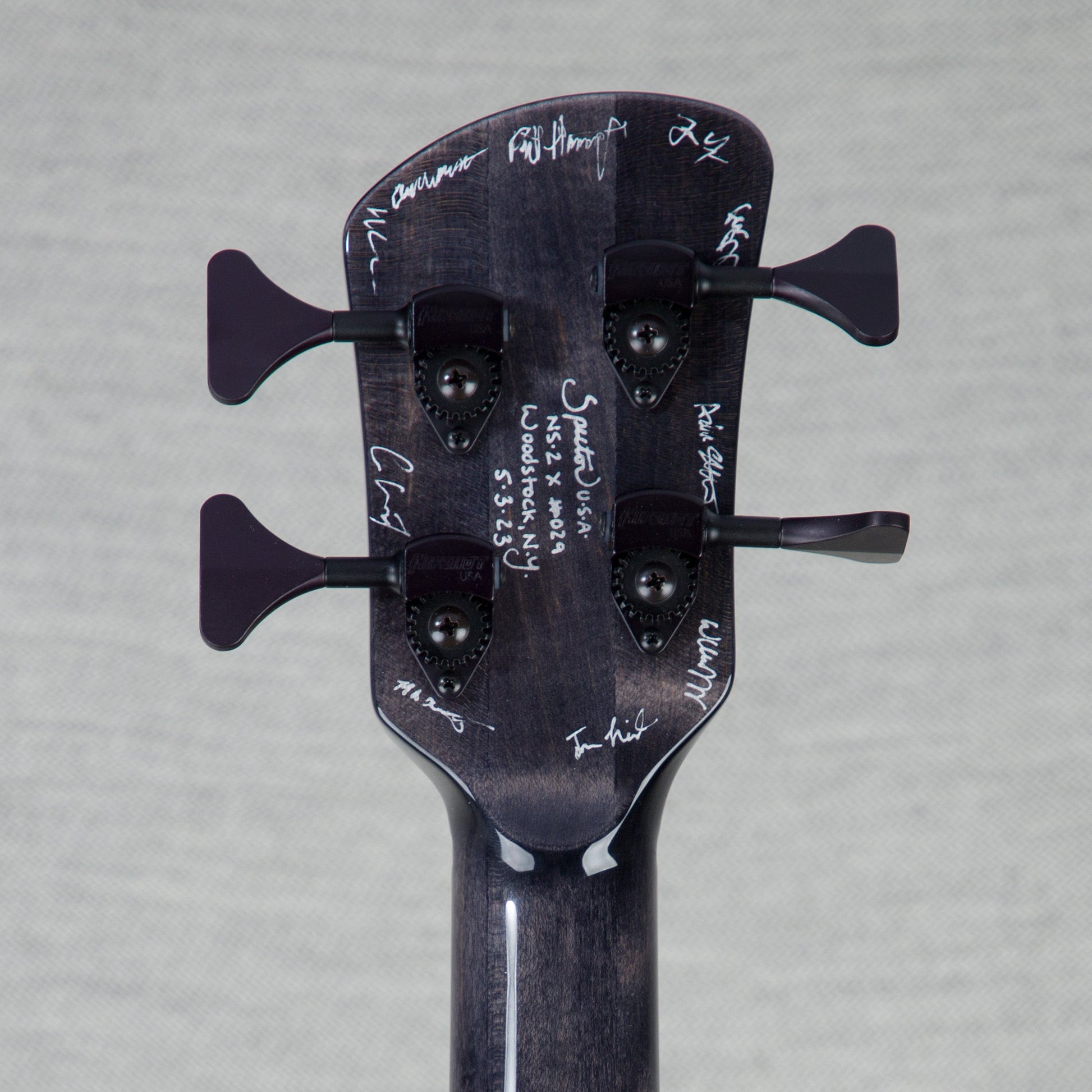Spector USA Custom NS-2X #SP651 Electric Bass - Roswell Gray Burst