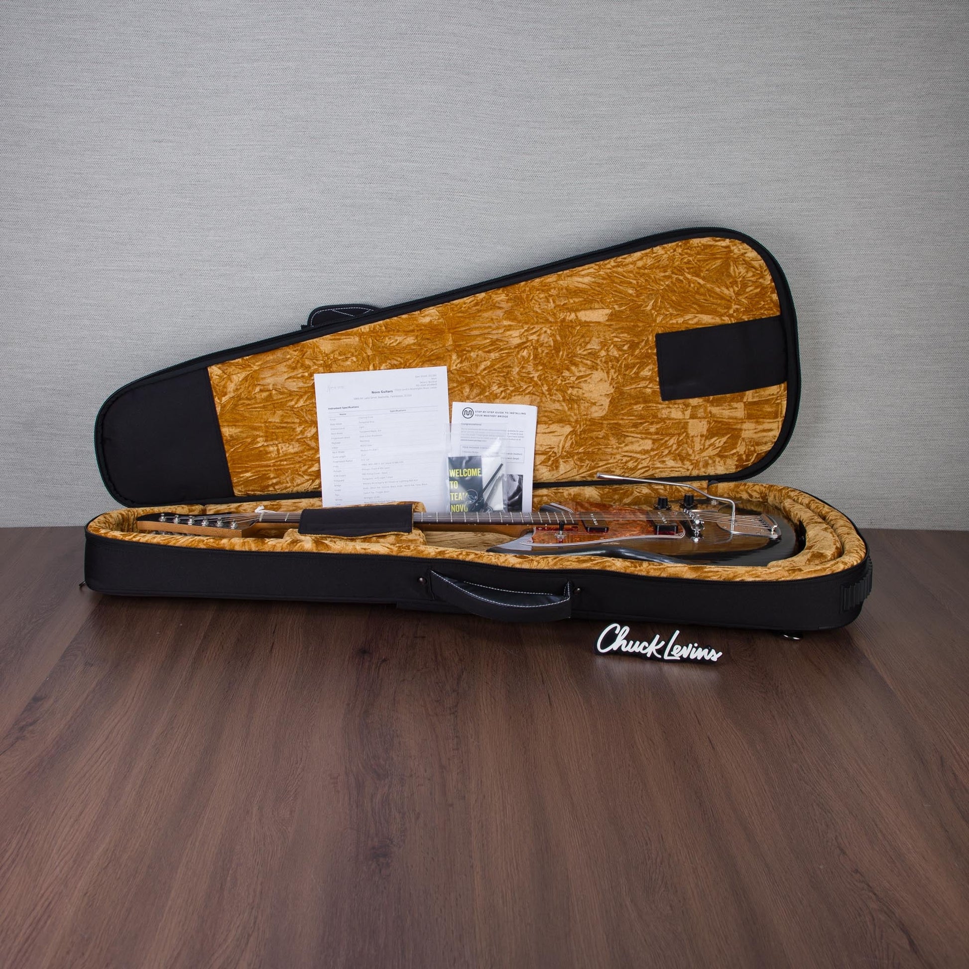 Novo Guitars Serus J Electric Guitar - Charcoal Frost - #251380