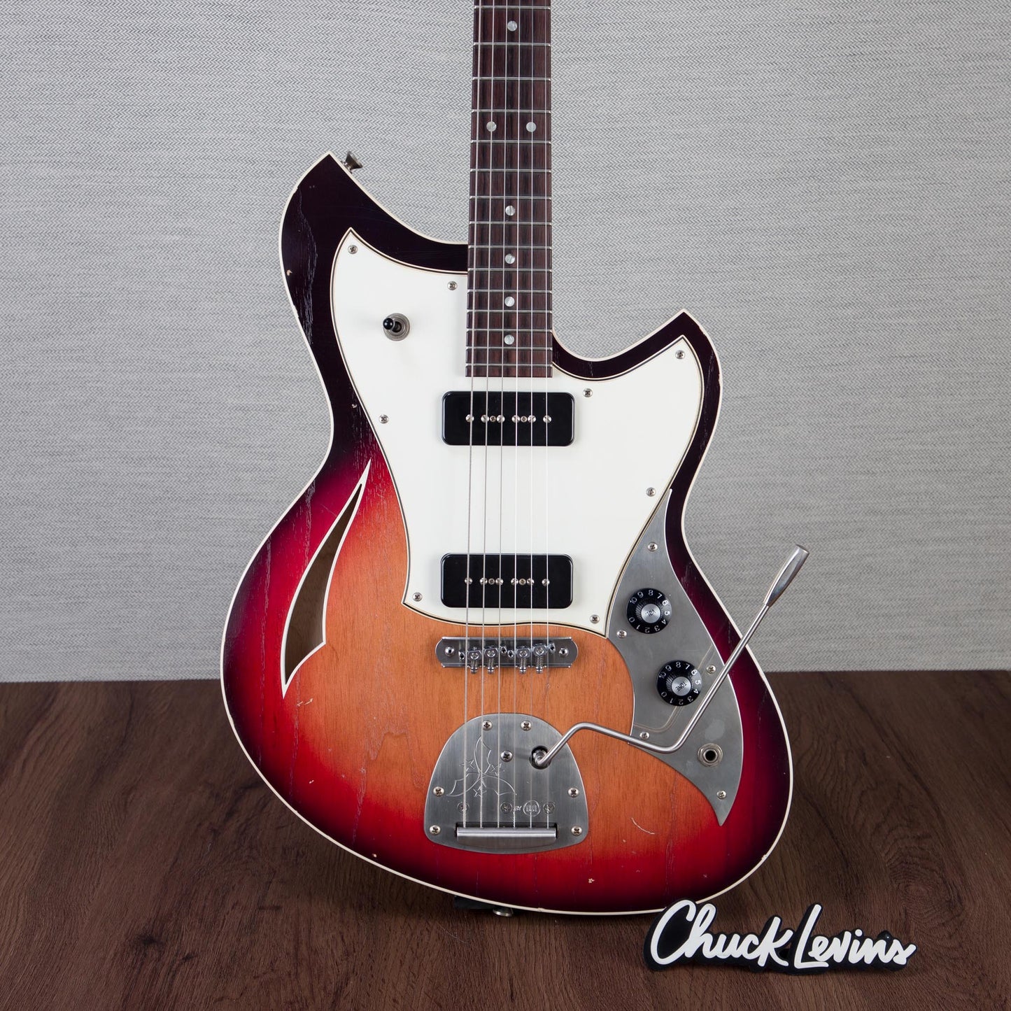 Novo Guitars Miris J Semi-Hollowbody Electric Guitar - Bonfire - #251348