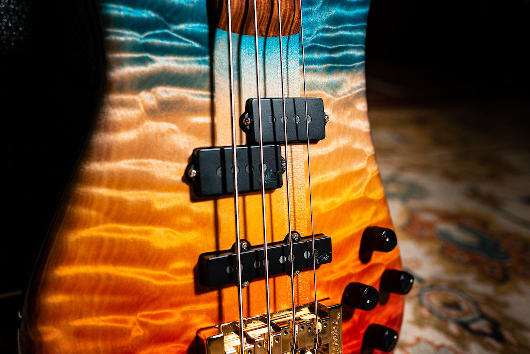 Spector USA Custom NS2 Bass Guitar - Grand Canyon - CHUCKSCLUSIVE