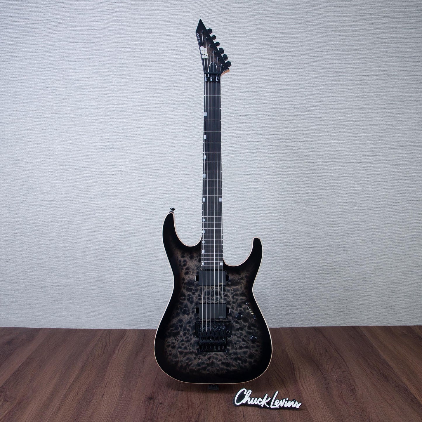 ESP USA M-II DX Electric Guitar - See Thru Black Burst - #US26097