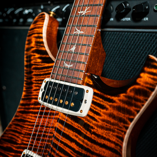 PRS Paul's Guitar 10-Top Electric Guitar - Orange Tiger