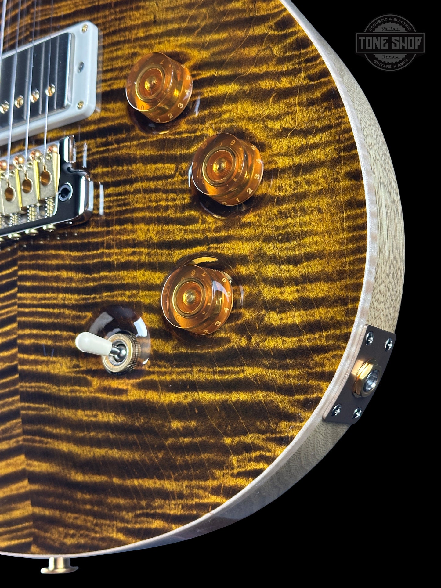 PRS Wood Library DGT 10 Top Yellow Tiger Korina / Brazilian RW w/case 0422538