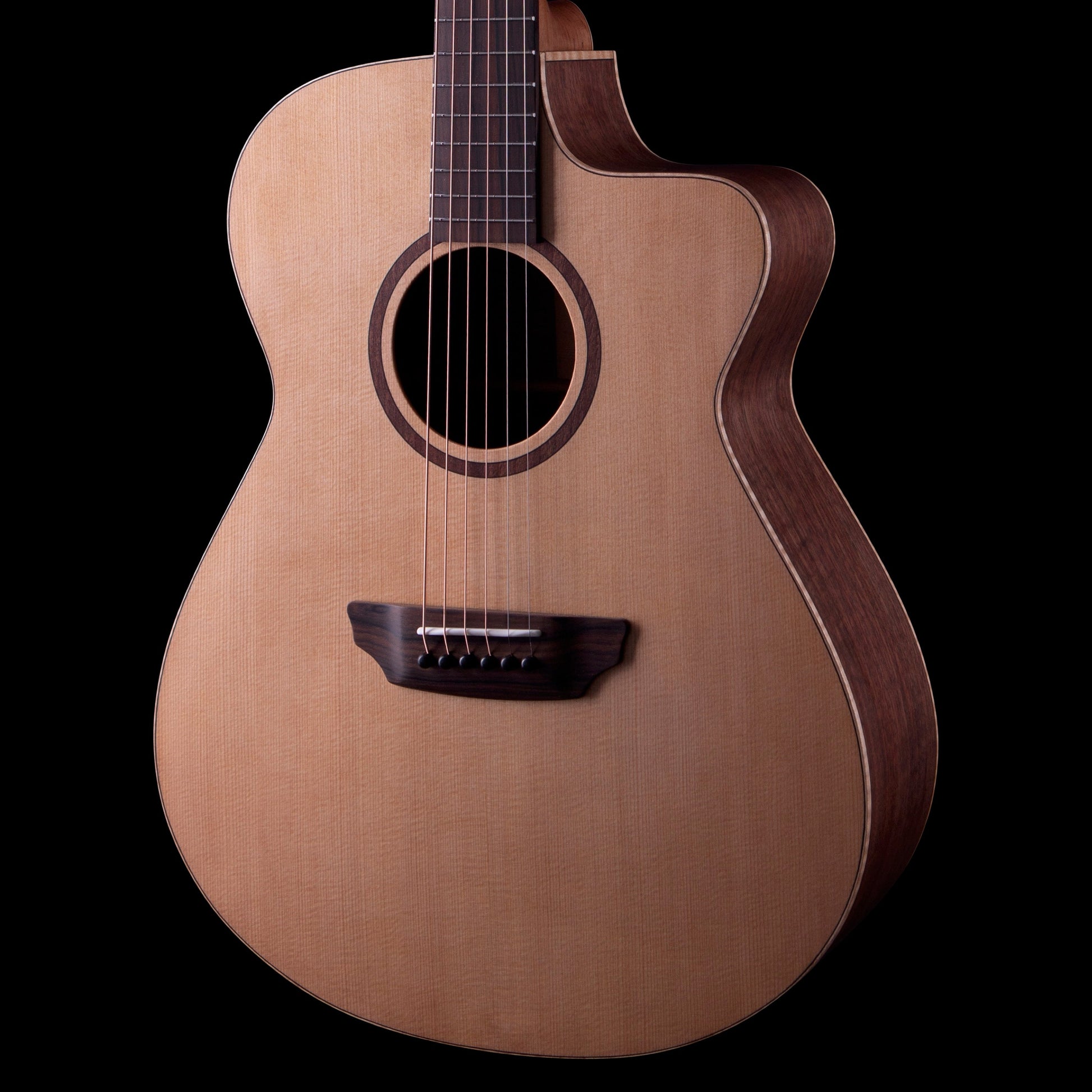 Donovan Leah Caroline Benchmark Cutaway Canadian Black Walnut/Sitka Spruce