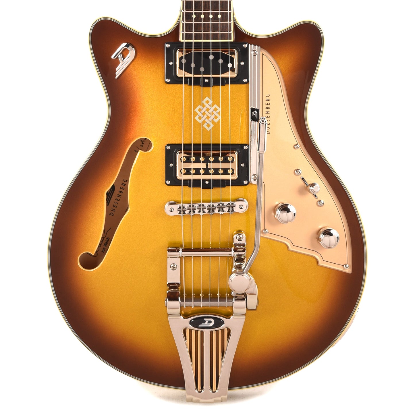 Duesenberg Alliance Joe Walsh Signature Gold Burst