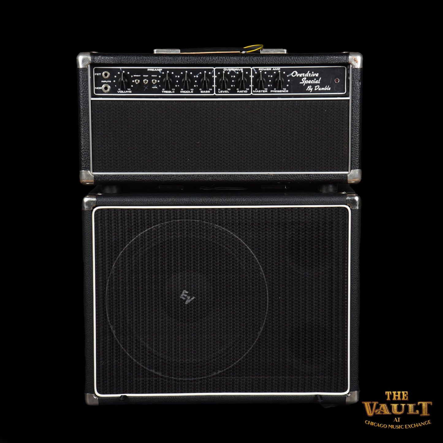 Dumble Overdrive Special Head w/ Matching 1x12" EV Loaded Cabinet, Footswitch and Hangtag  2003