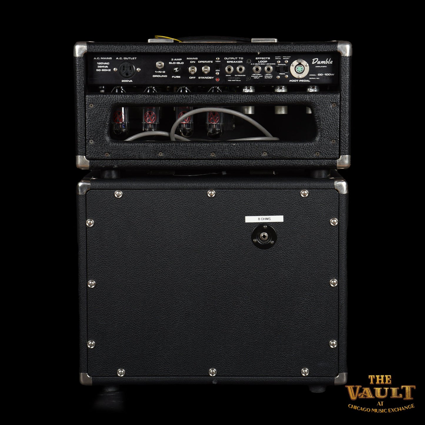 Dumble Overdrive Special Head w/ Matching 1x12" EV Loaded Cabinet, Footswitch and Hangtag  2003