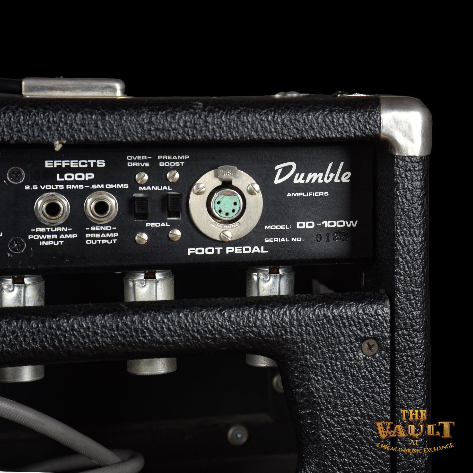 Dumble Overdrive Special Head w/ Matching 1x12" EV Loaded Cabinet, Footswitch and Hangtag  2003
