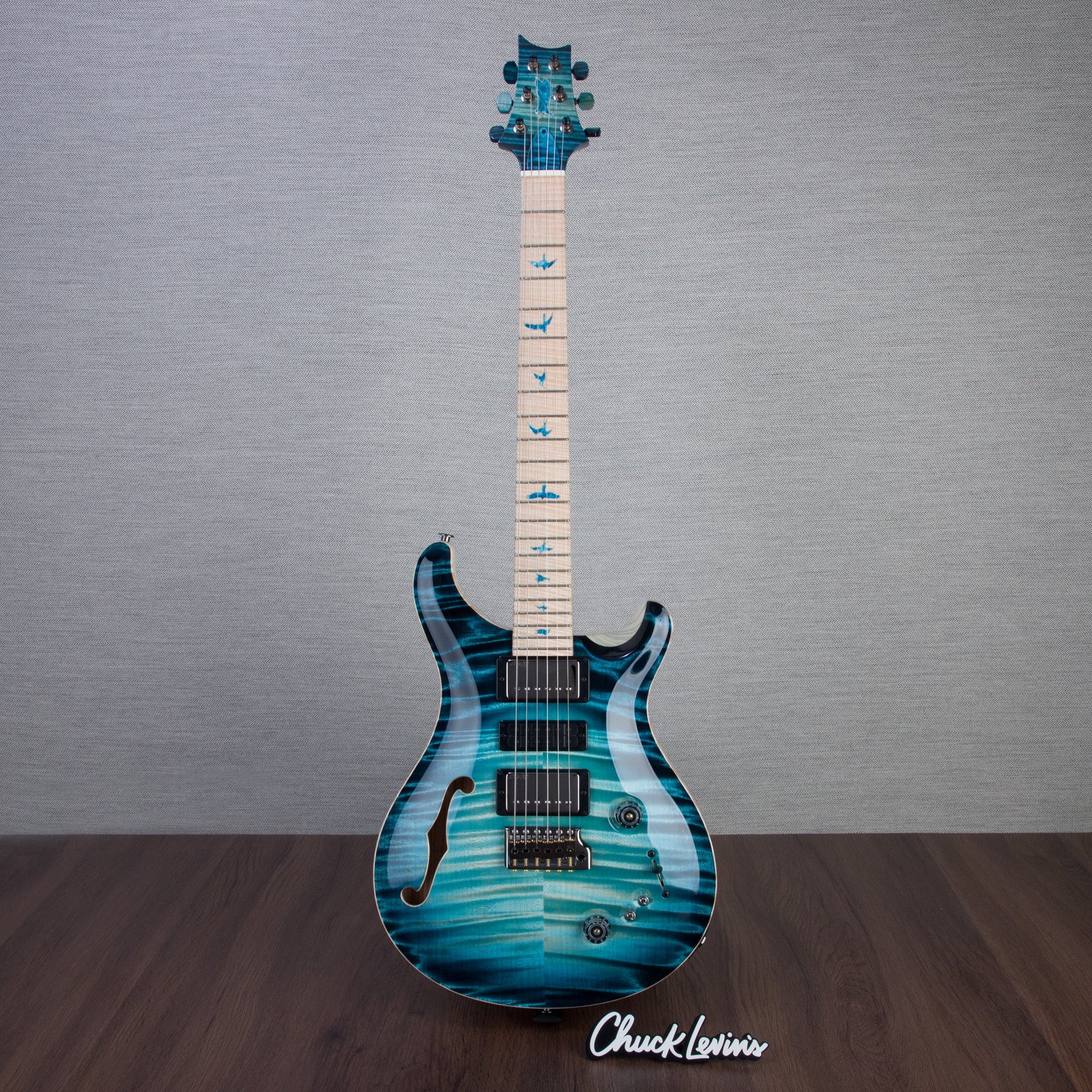 PRS Private Stock Special Semi-Hollow Electric Guitar - Sub Zero Glow - #0384576 - 2024