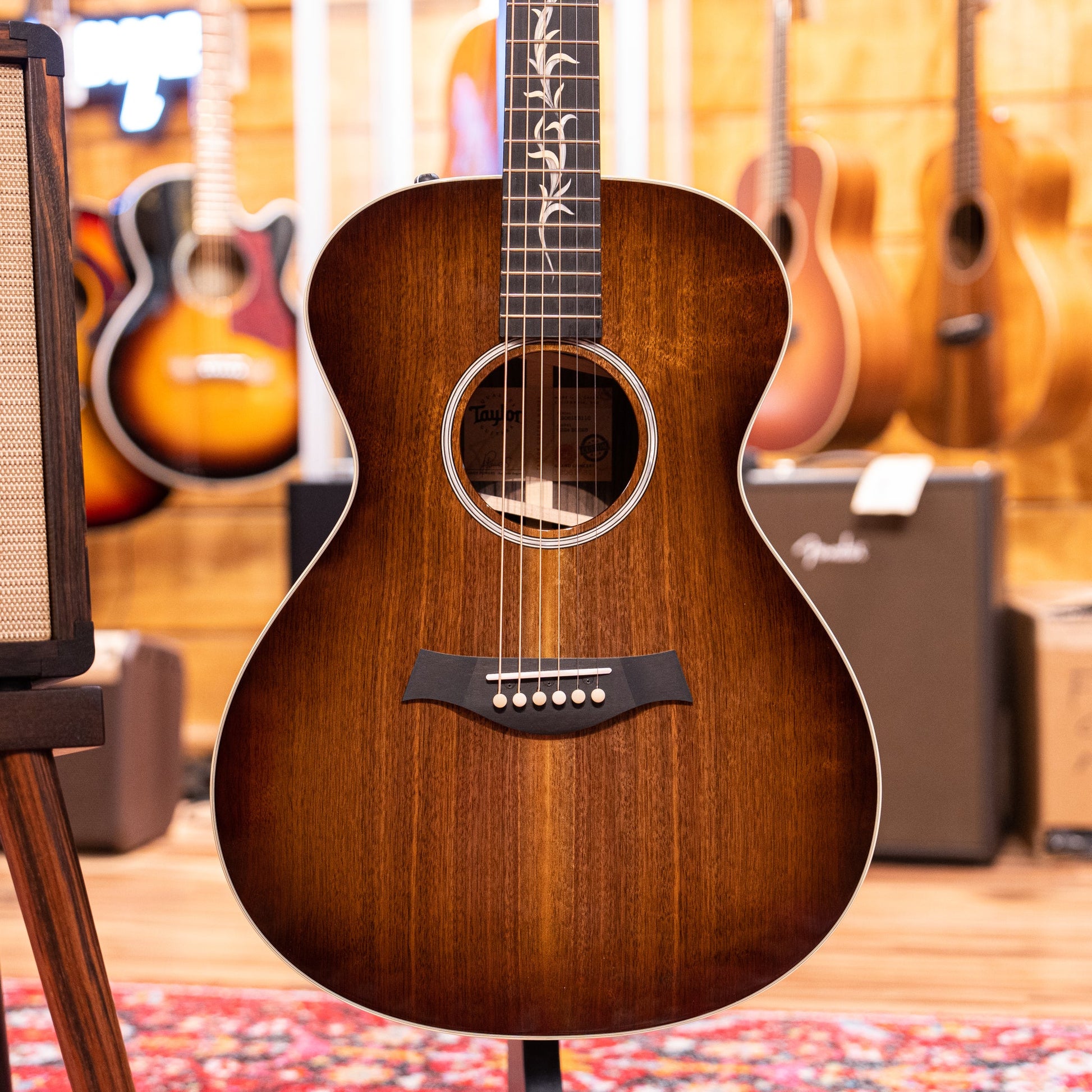 Taylor NAMM 2023 Custom #25 C22e B3025 Acoustic Electric Guitar with Circa '74 AV150-10 Combo Acoustic Guitar Amplifier