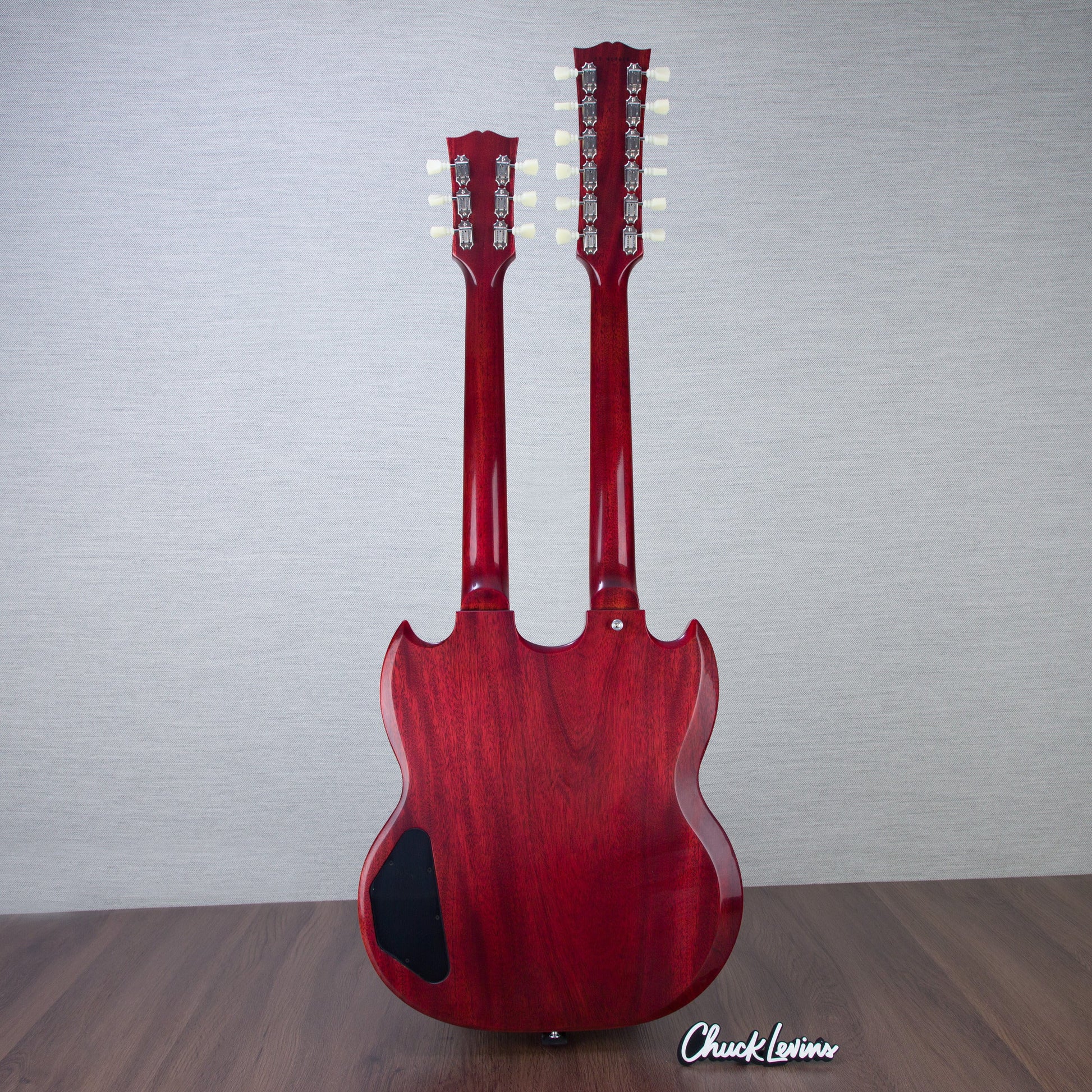 Gibson Jimmy Page EDS-1275 Doubleneck VOS Signature Electric Guitar - '69 Cherry - #CS403915