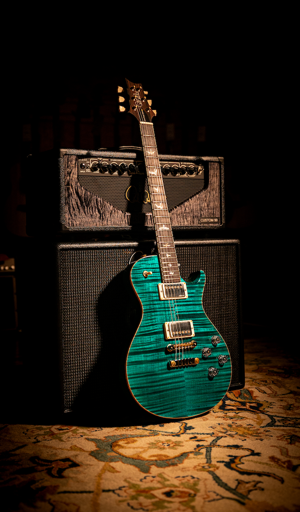 PRS SC McCarty 594 10-Top Electric Guitar - Turquoise