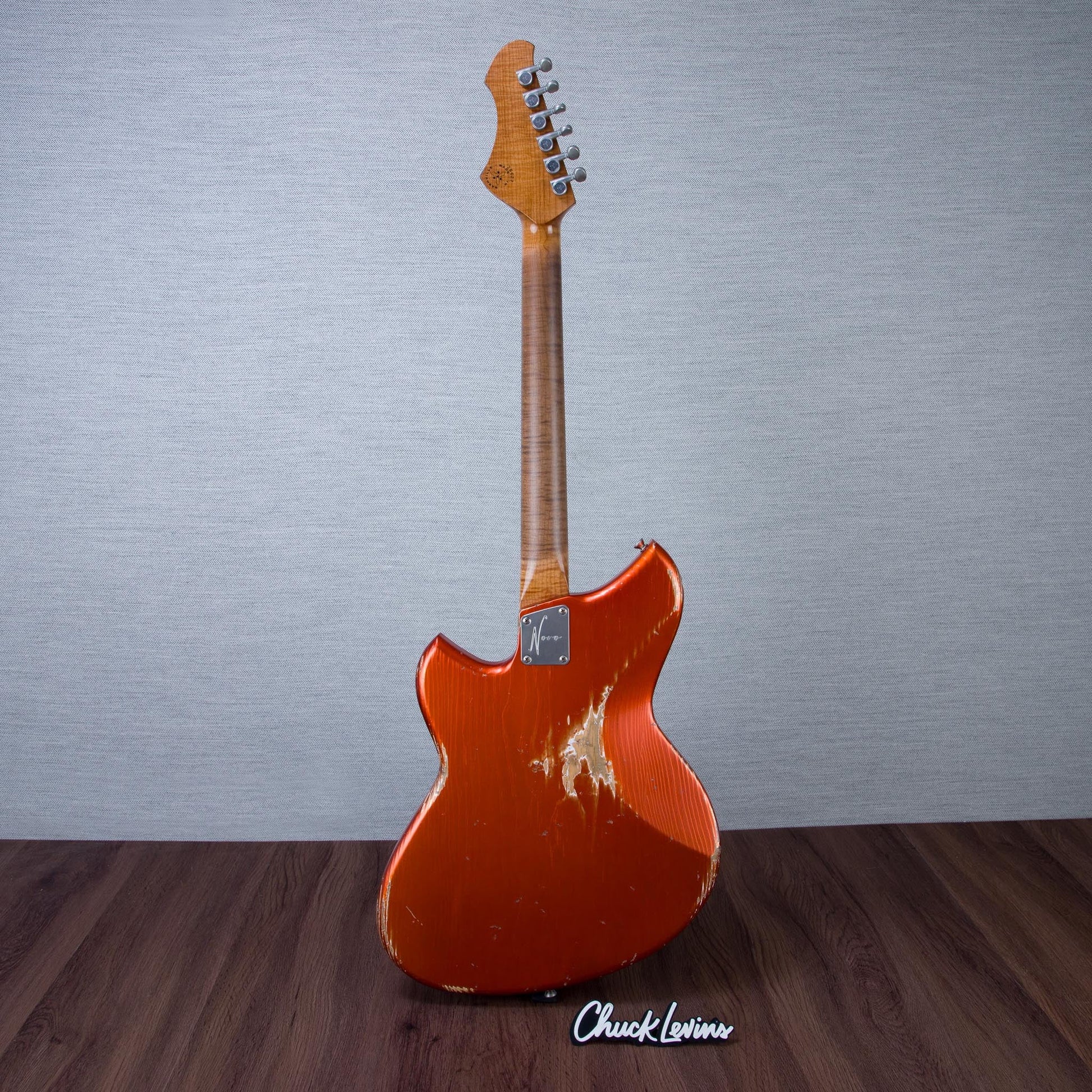 Novo Guitars Limited Edition Serus P2 Electric Guitar - Candy Apple Orange - #26627