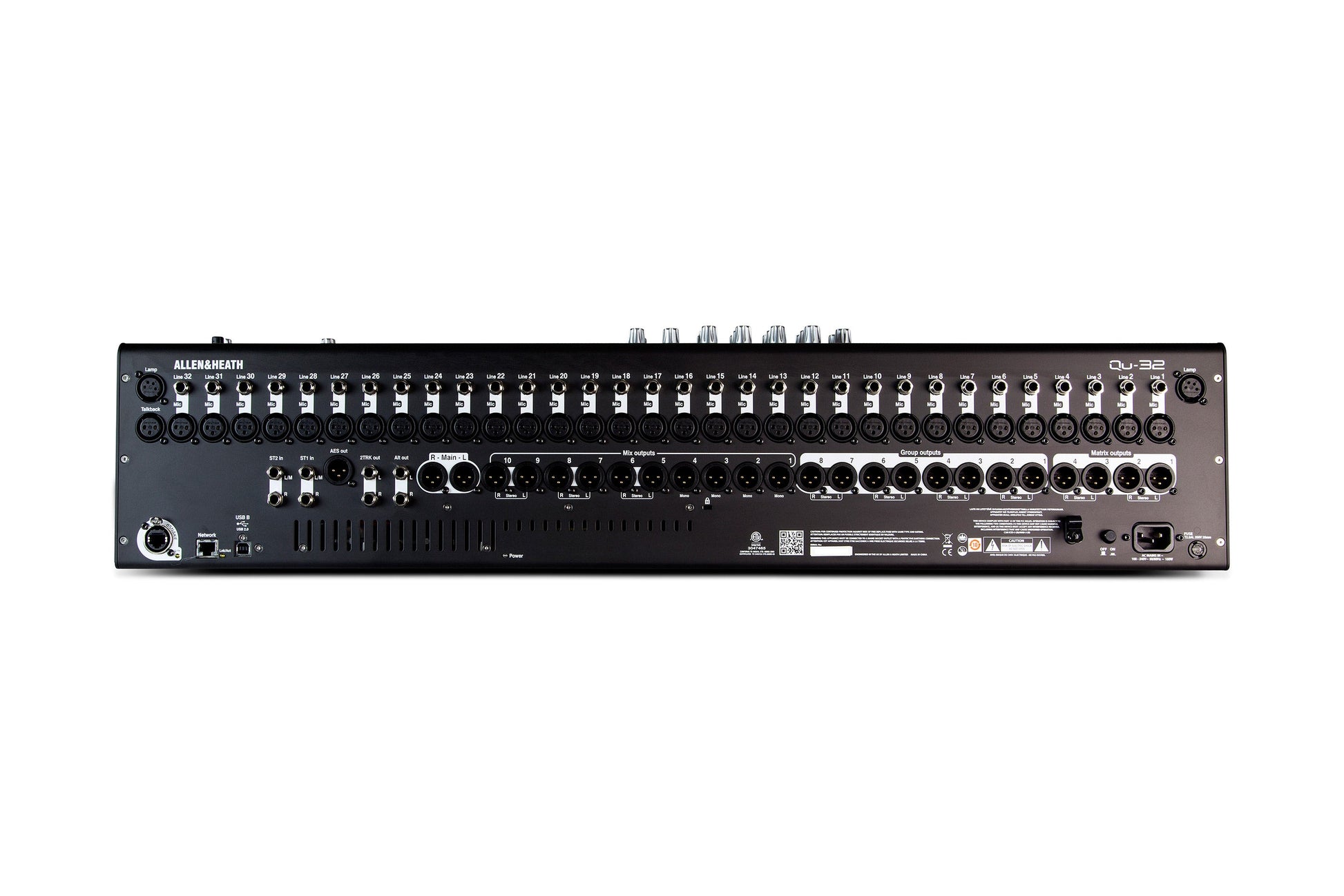 Allen & Heath QU-32C 32 Channel Digital Mixer - Chrome Edition