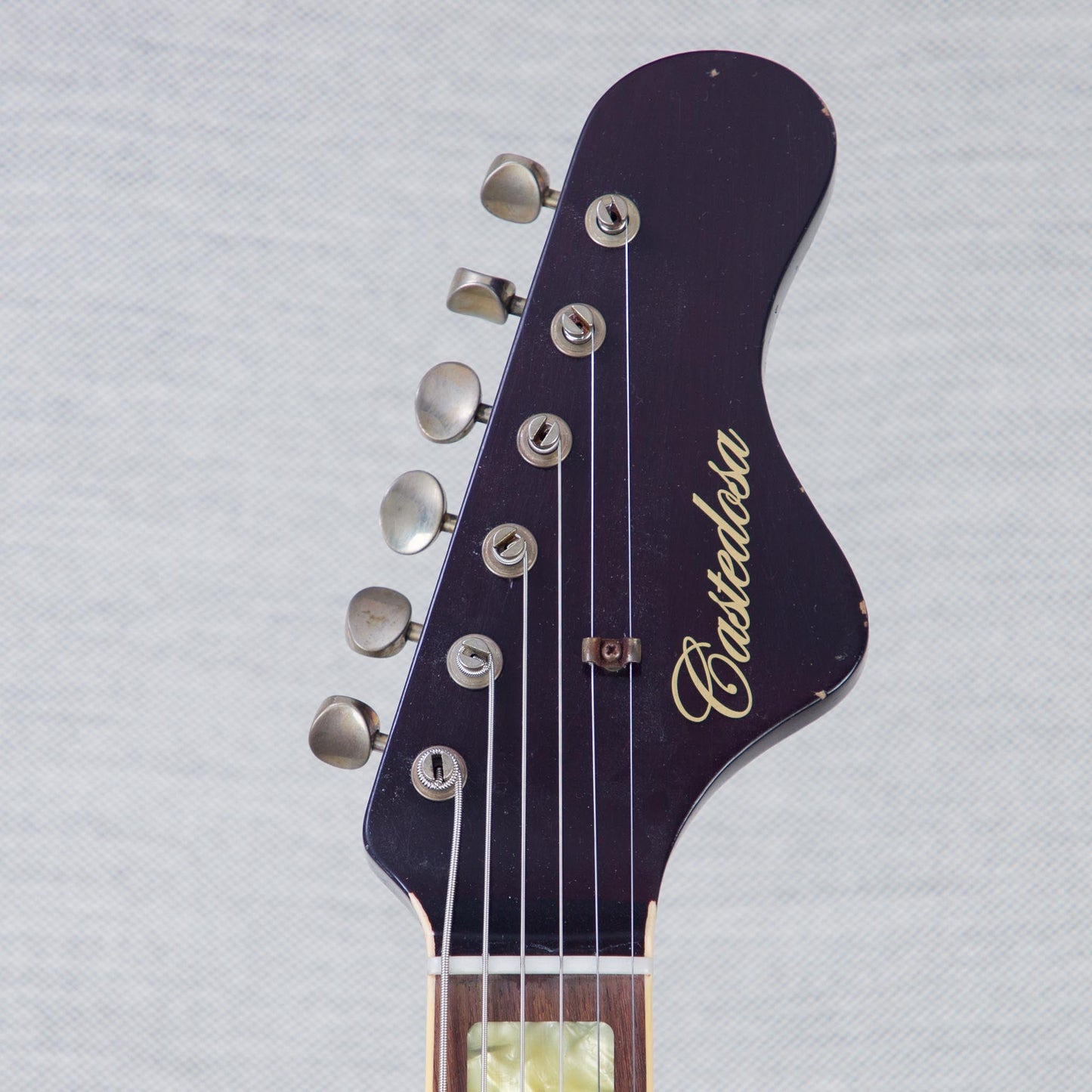 Castedosa Conchers Baritone Electric Guitar - Aged Green Metallic - #361