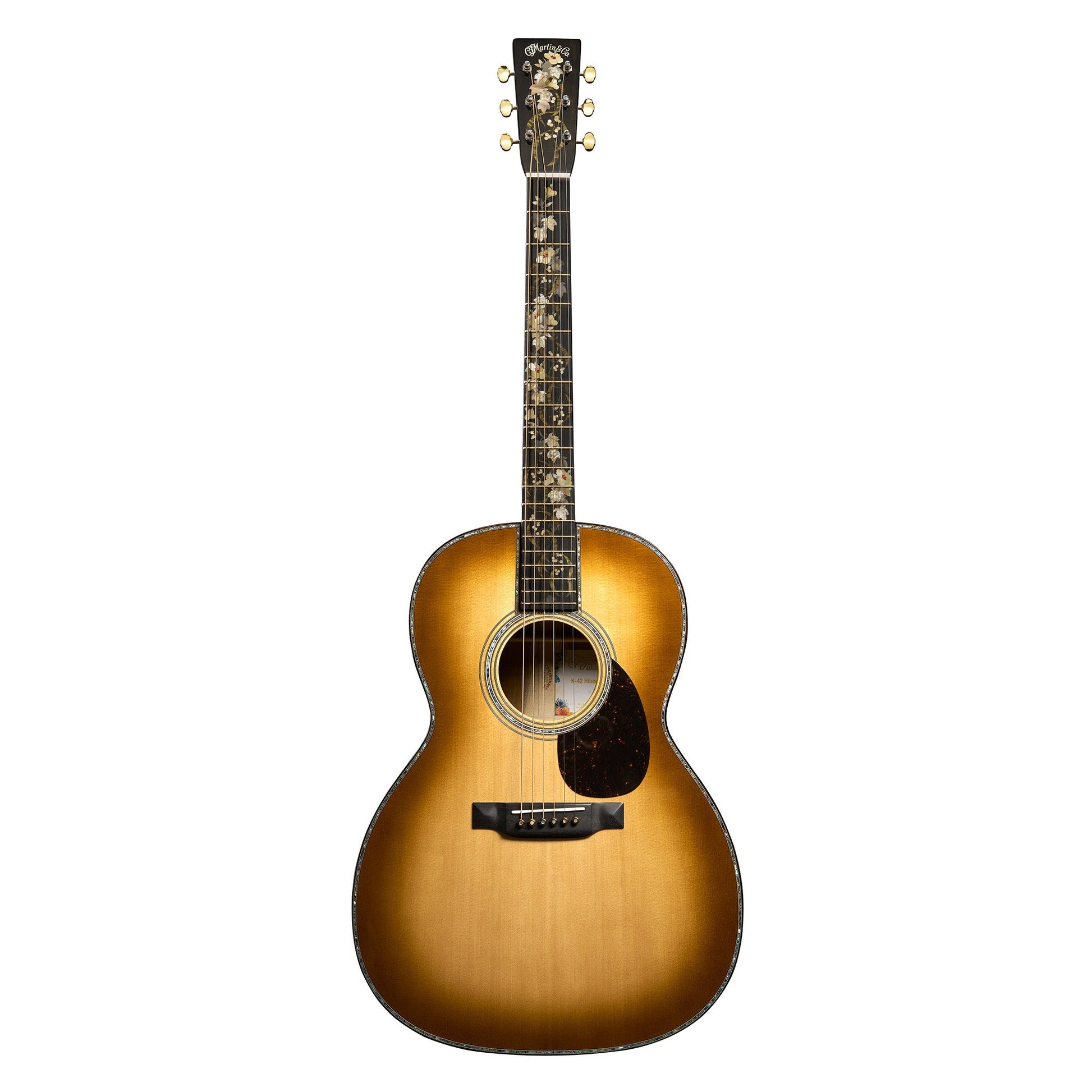 Martin Custom Shop Limited Edition O'ahu K-42 Koa/Sitka Spruce Acoustic Guitar - Dark Toasted Burst
