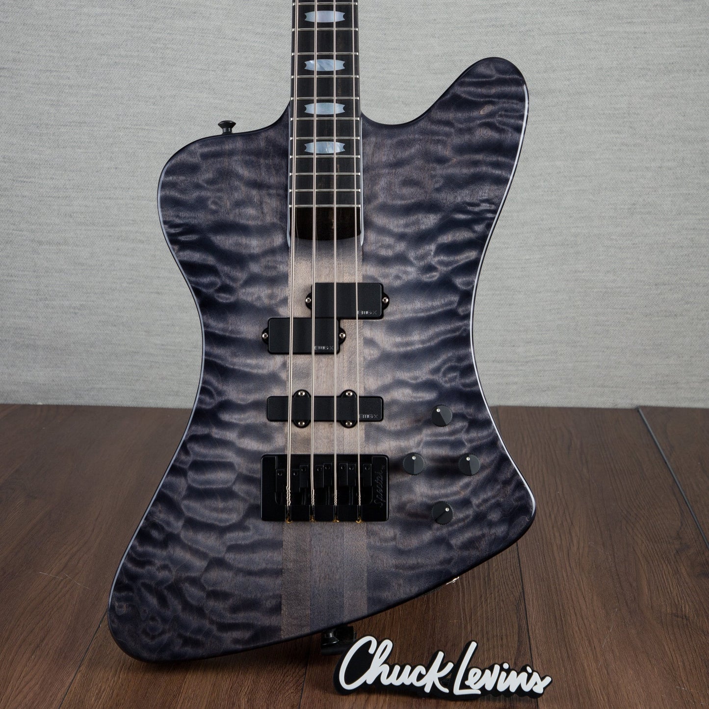 Spector USA Custom NS-2X #SP651 Electric Bass - Roswell Gray Burst