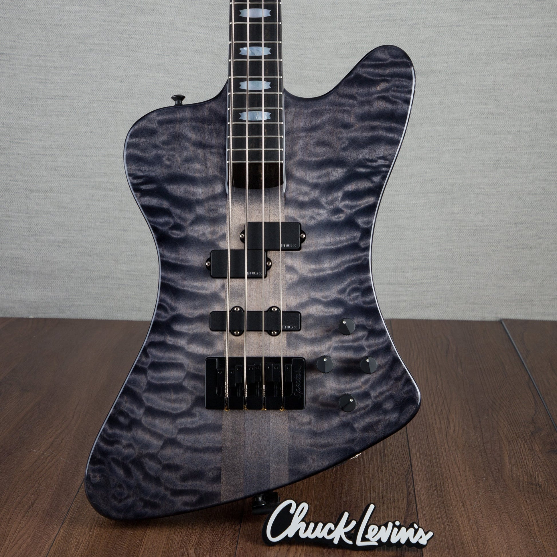 Spector USA Custom NS-2X #SP651 Electric Bass - Roswell Gray Burst