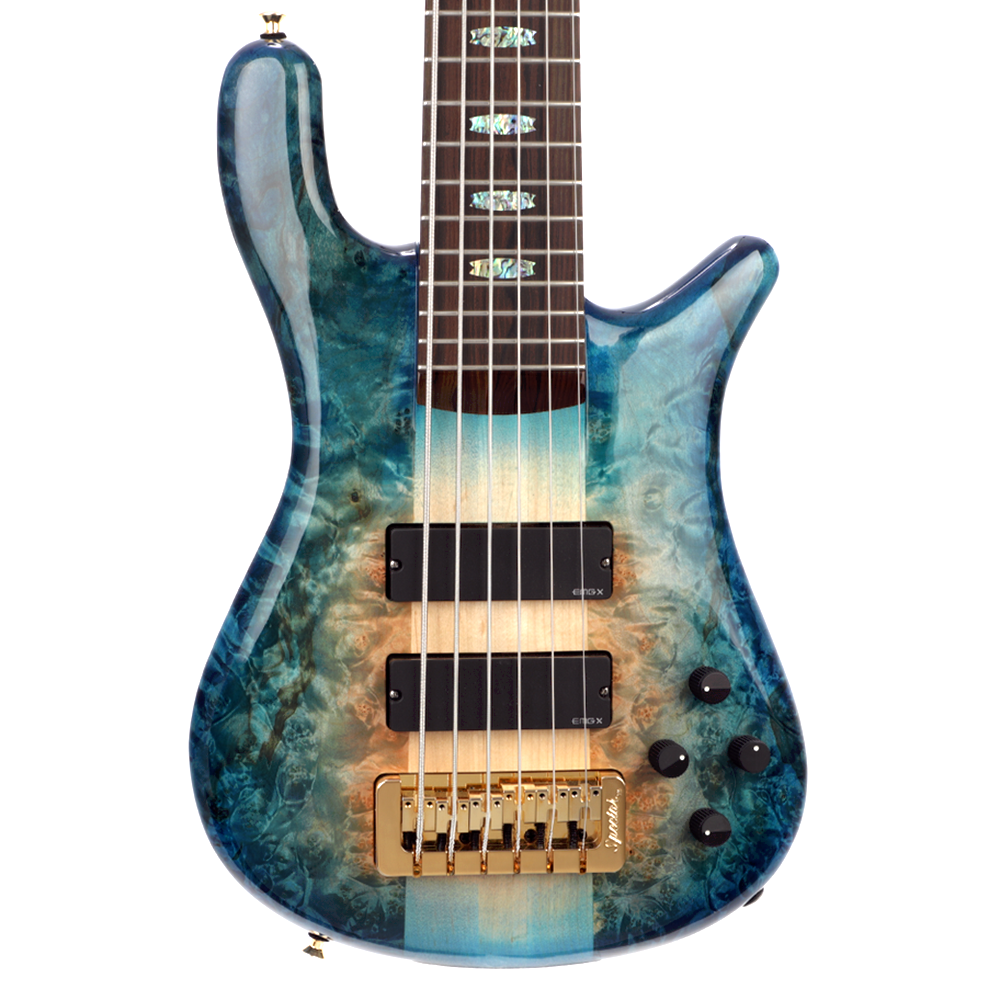 Spector USA Custom NS-6XL 6-String Bass Guitar - Desert Island Gloss Chuck Levin's Exclusive