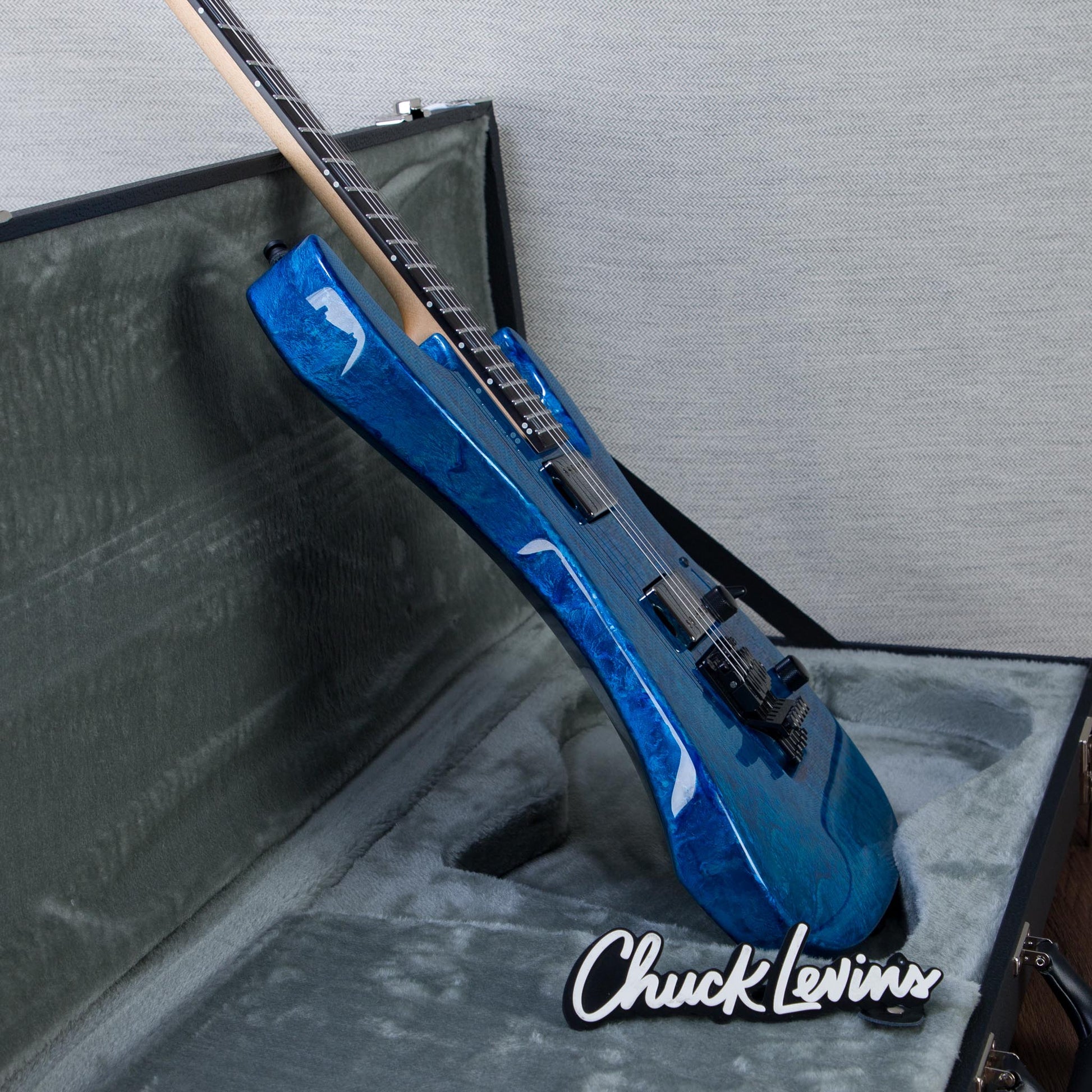 ESP M-II DX Electric Guitar - Blue Lava - #E6001252