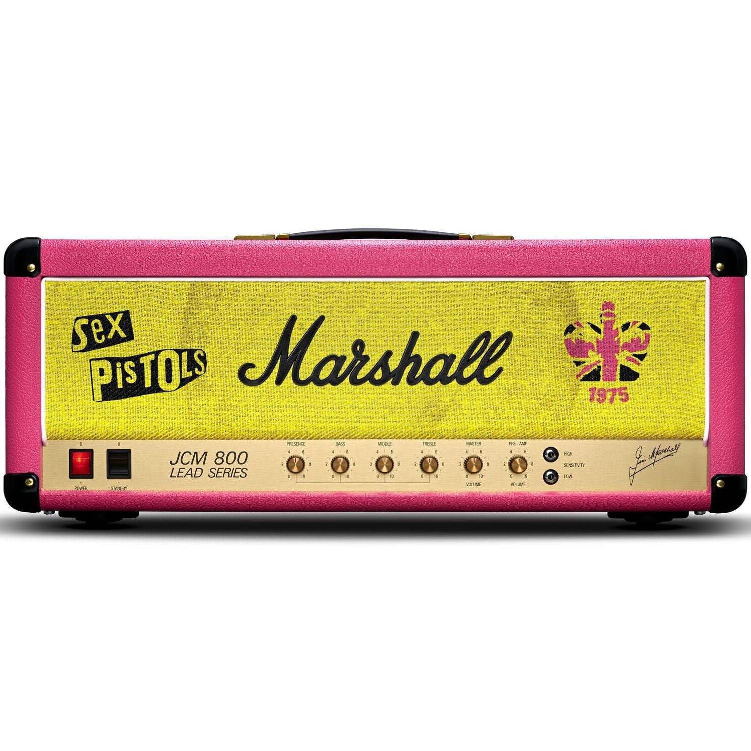 Marshall Sex Pistol 50th Anniversary JCM800 Half Stack Guitar Amplifer And Cabinet