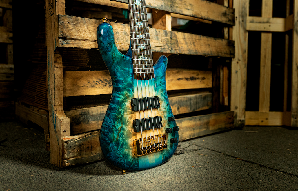 Spector USA Custom NS-6XL 6-String Bass Guitar - Desert Island Gloss Chuck Levin's Exclusive