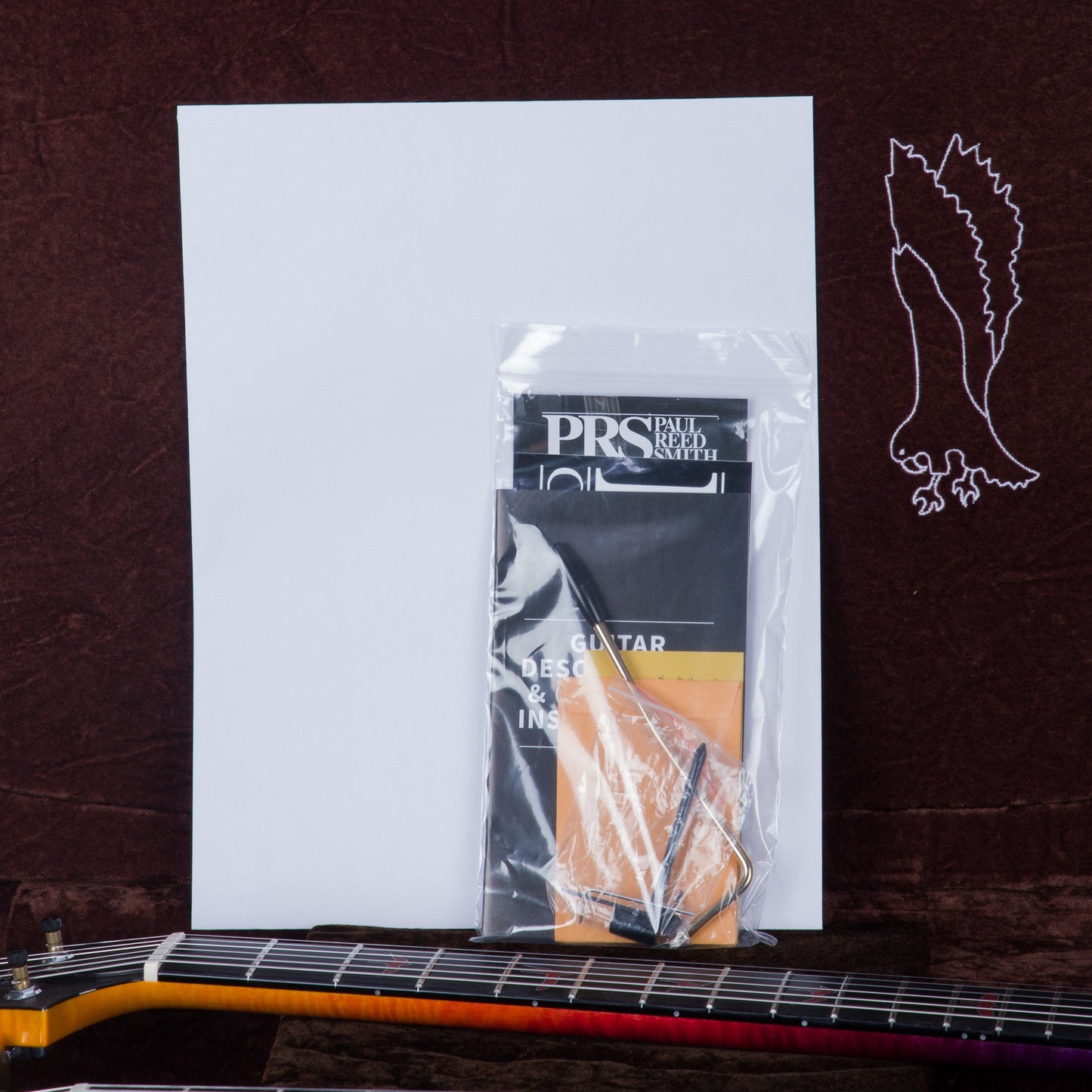 PRS Private Stock Custom 24 Double-Neck 6/12 String Electric Guitar - Indian Ocean Sunset Glow - #0384233 - 2024