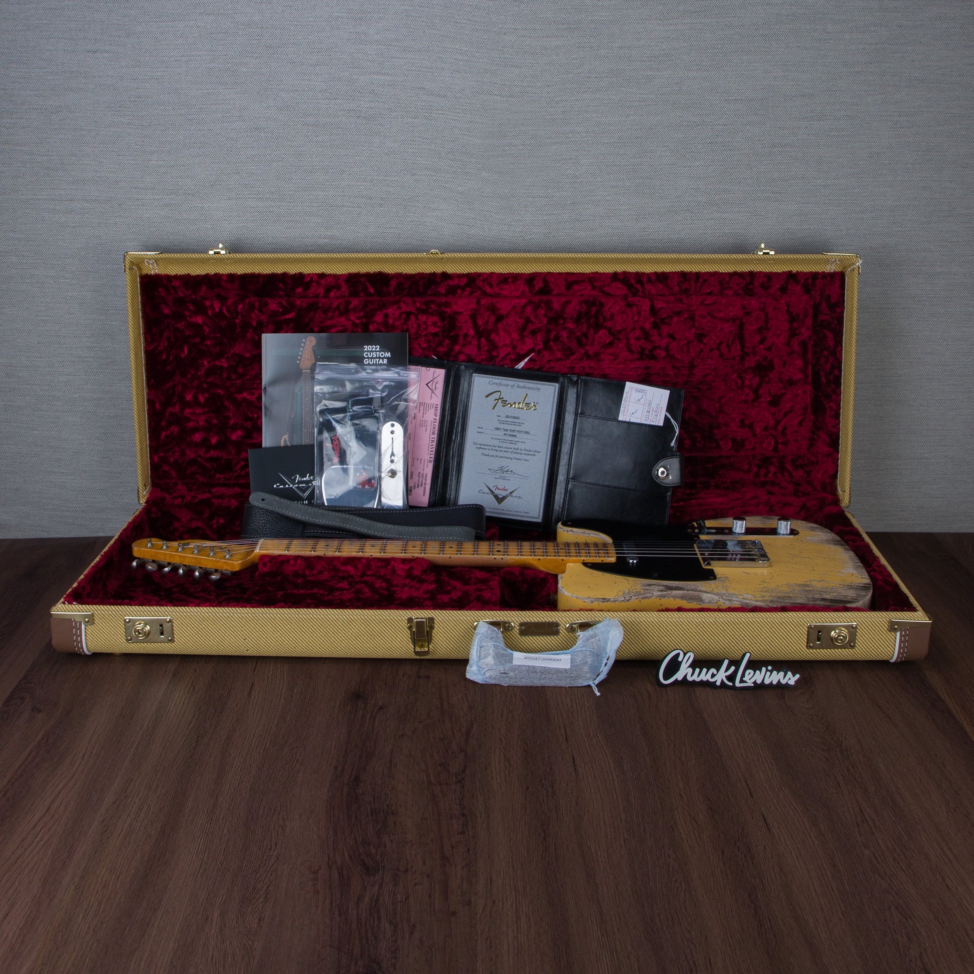 Fender Custom Shop Limited Edition #6 1951 Telecaster - Aged Nocaster Blonde - #R116844