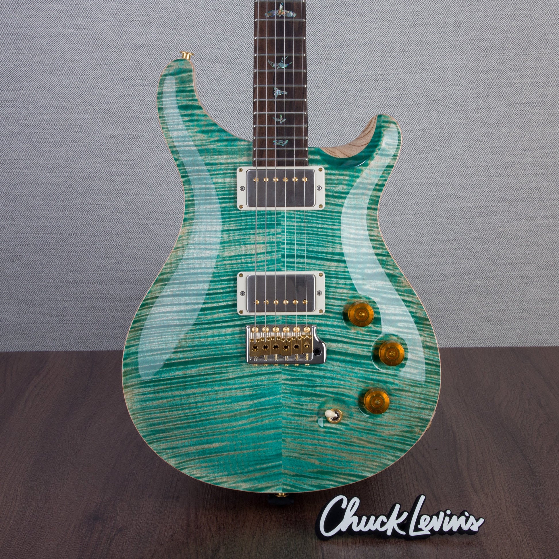 PRS Wood Library DGT Electric Guitar - Private Stock Bahamian Blue Finish - CHUCKSCLUSIVE - #240385600 - 2024