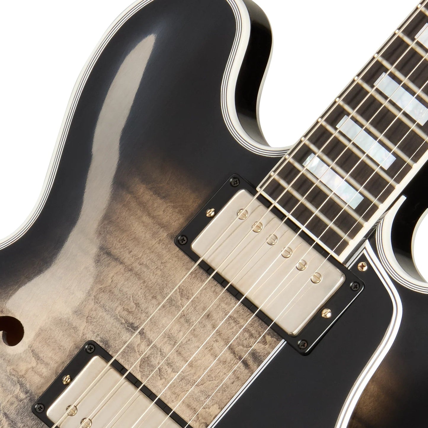 Gibson Custom Shop Gary Clark Jr. ES-355 Semi-Hollowbody Electric Guitar VOS - Cobra Burst