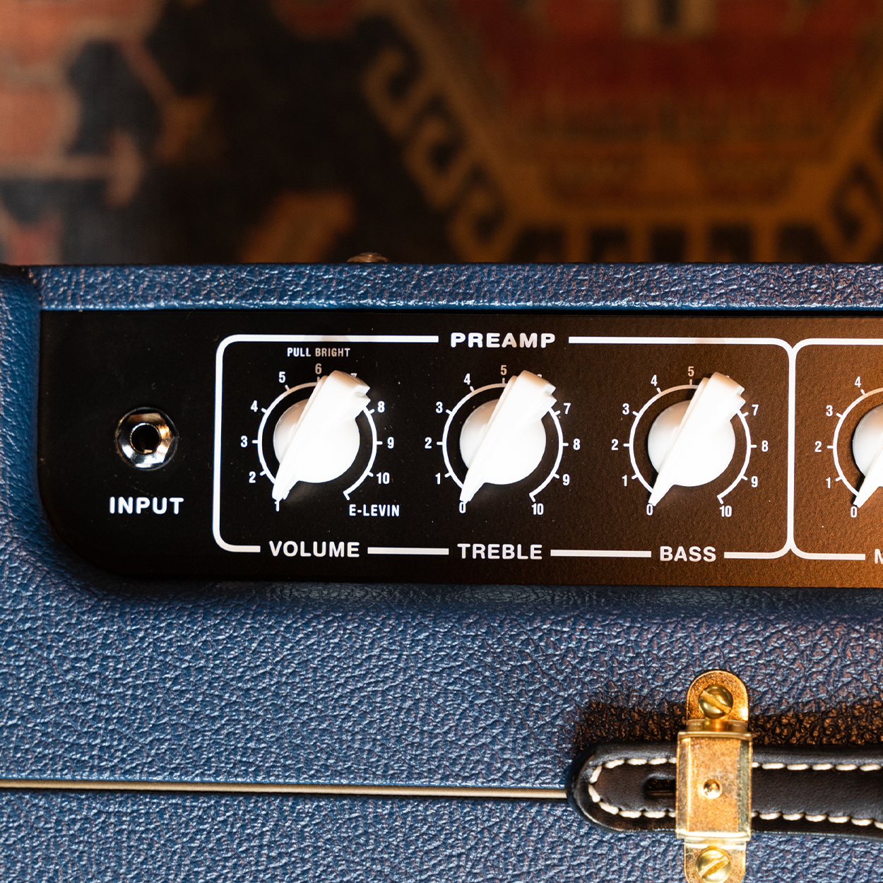 Bartel Roseland 45-Watt 1x12 Guitar Combo Amplifier with Footswitchable Boost in Blue Tolex - CHUCKSCLUSIVE 65th Anniversary Edition