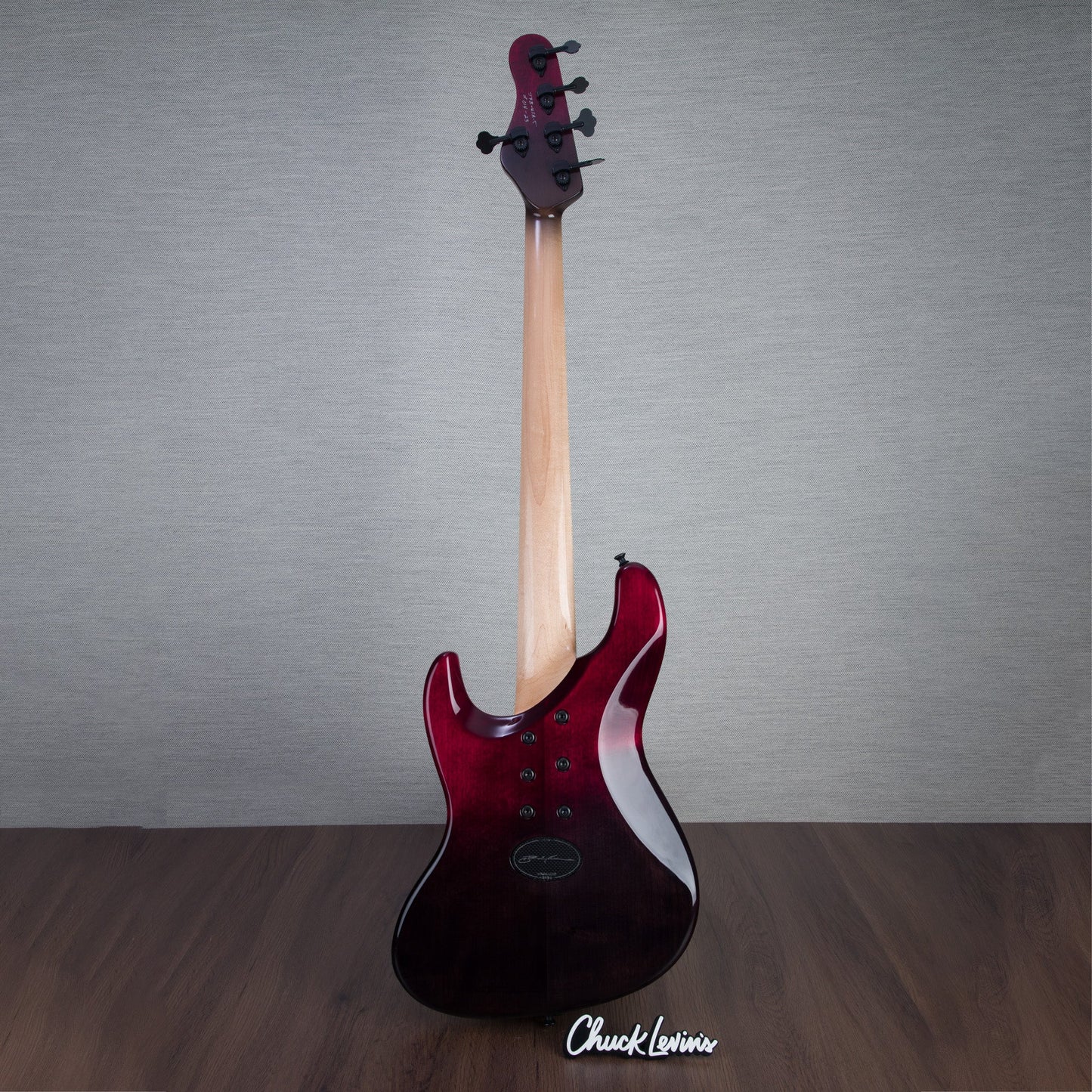 Brubaker USA JXB-BM-5 5-String Electric Bass - Red Jungle Candy