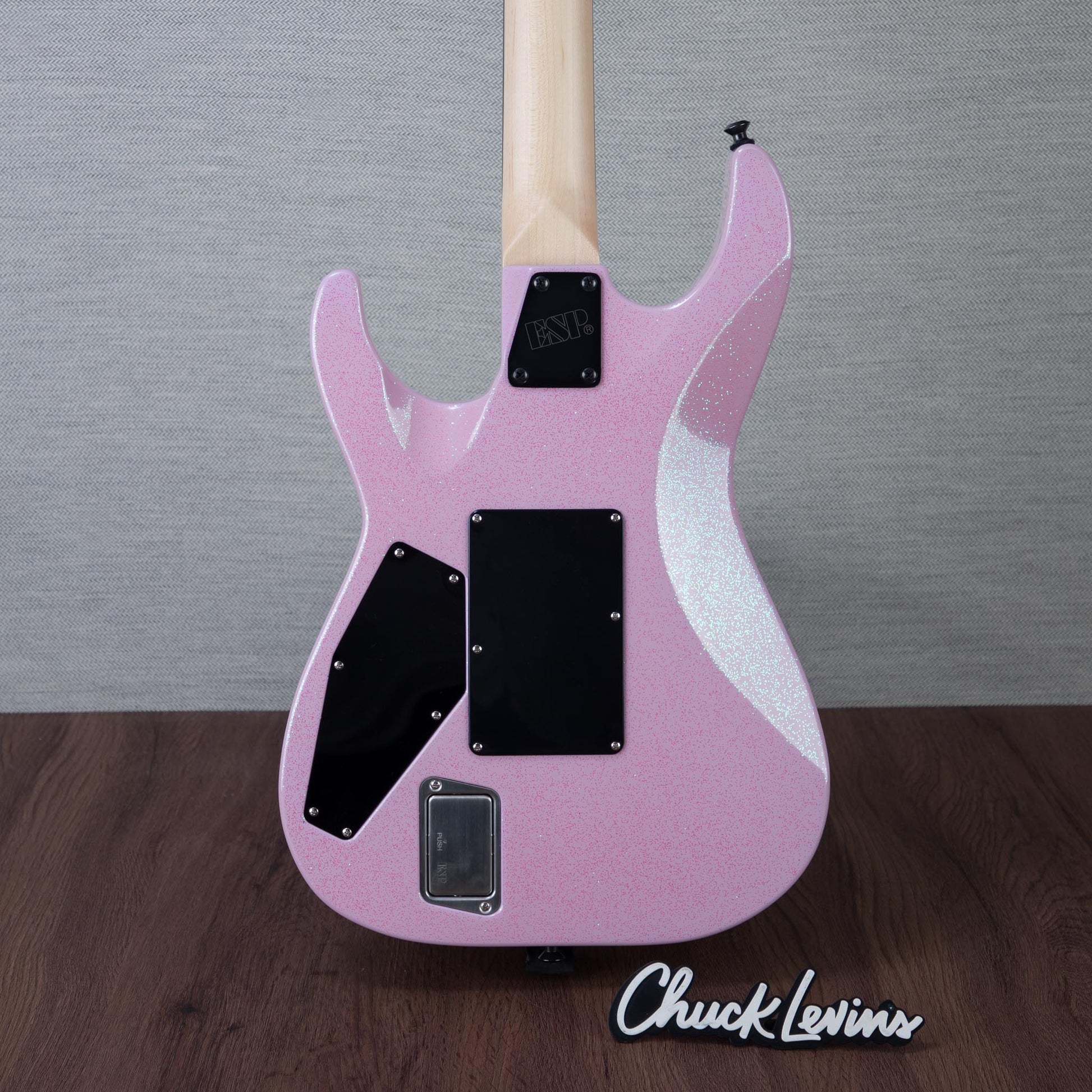 ESP USA M-II DX FR Electric Guitar - Lavender Sparkle - #US25765