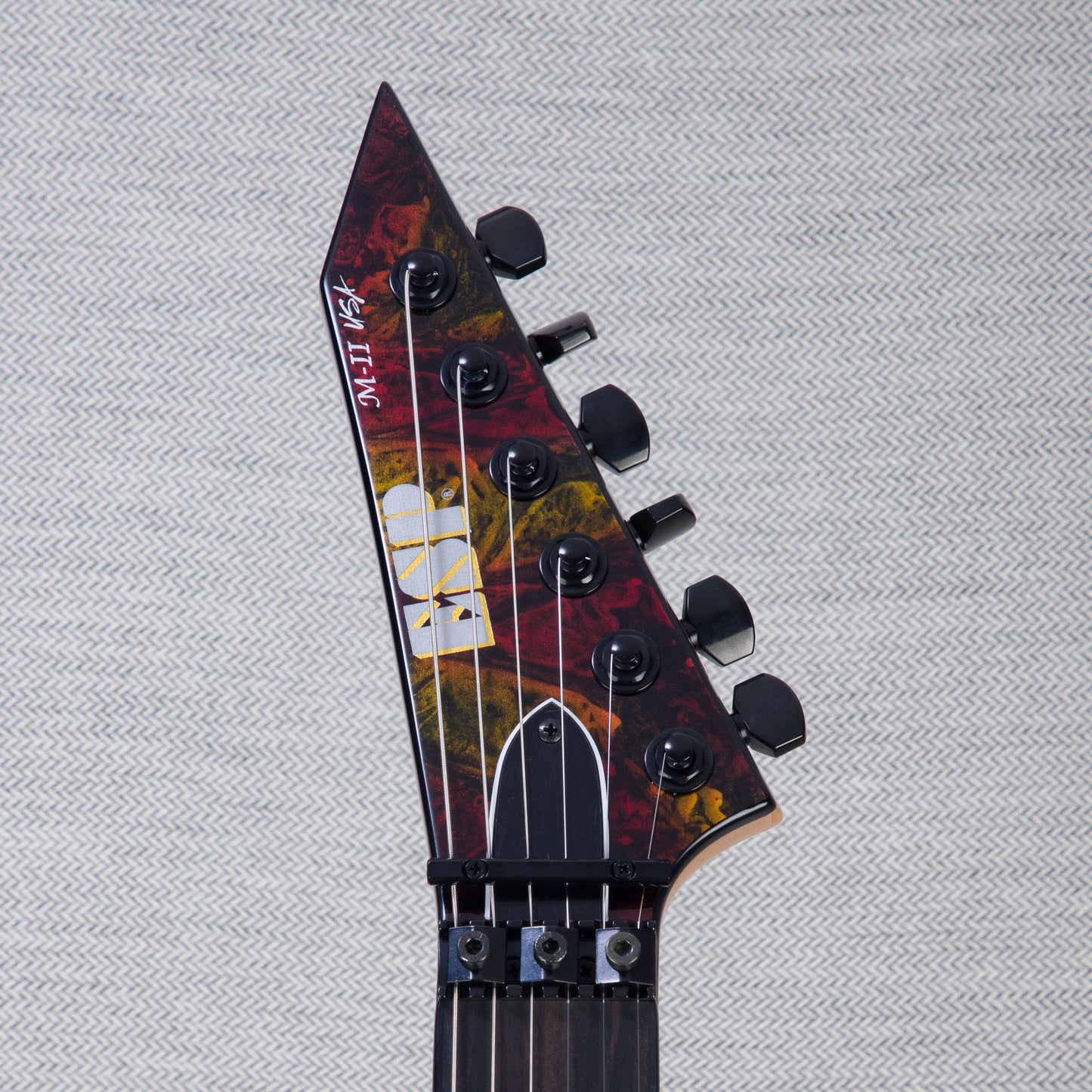 ESP USA M-II NTB FR Electric Guitar - Hellfire - #US24098