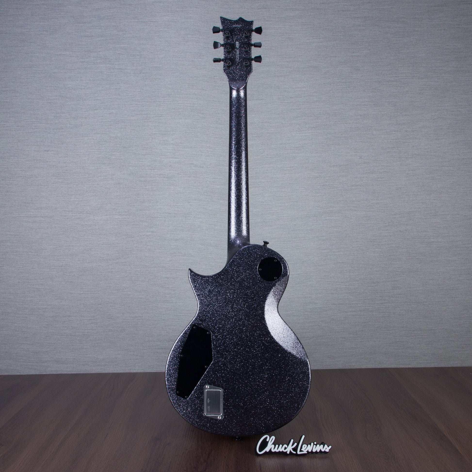 ESP USA Eclipse Electric Guitar - Black Sparkle - #US24477 - Mint, Open Box