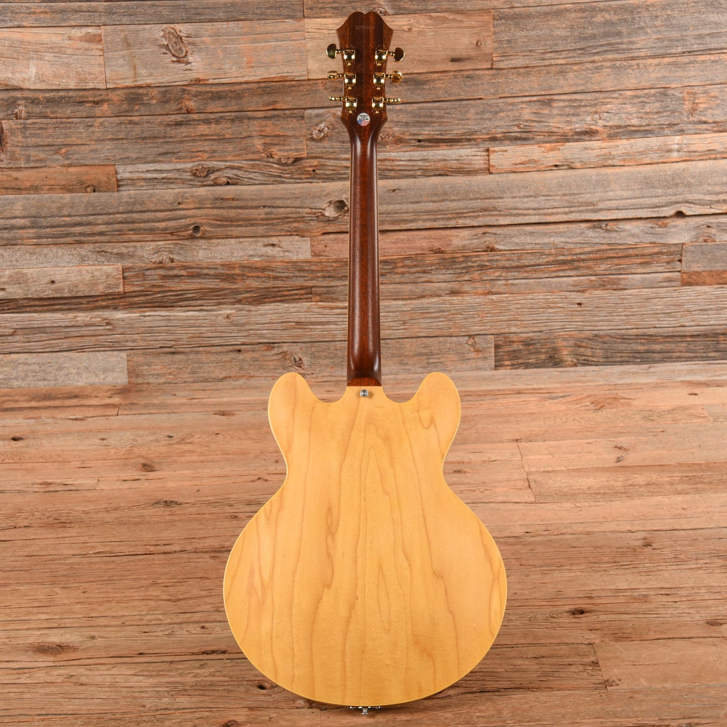 Epiphone Revolution Casino Natural - Dave Amato of REO Speedwagon