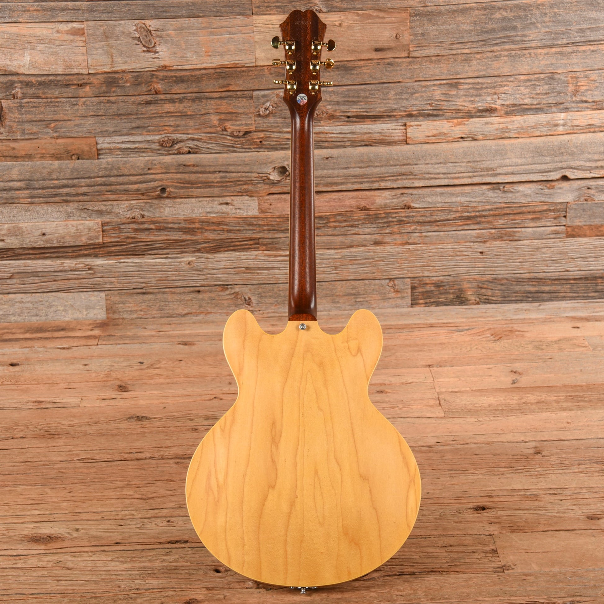 Epiphone Revolution Casino Natural - Dave Amato of REO Speedwagon