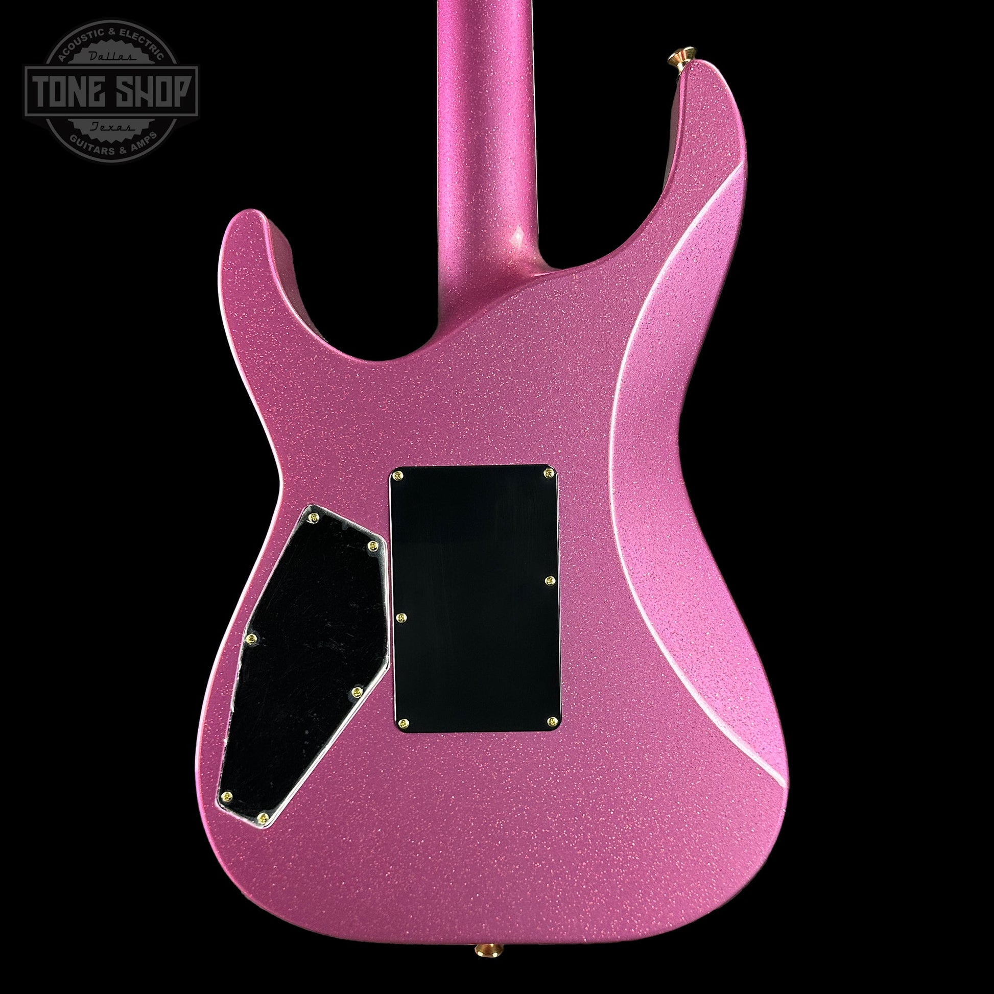 ESP USA M-II NTB Floyd Rose Gold Hardware Disco Pink Sparkle SD2 w/case