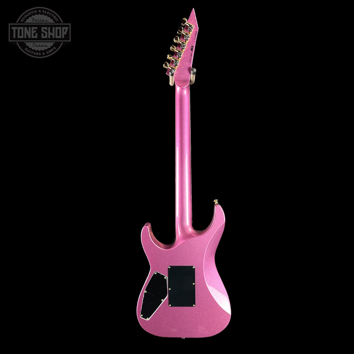 ESP USA M-II NTB Floyd Rose Gold Hardware Disco Pink Sparkle SD2 w/case