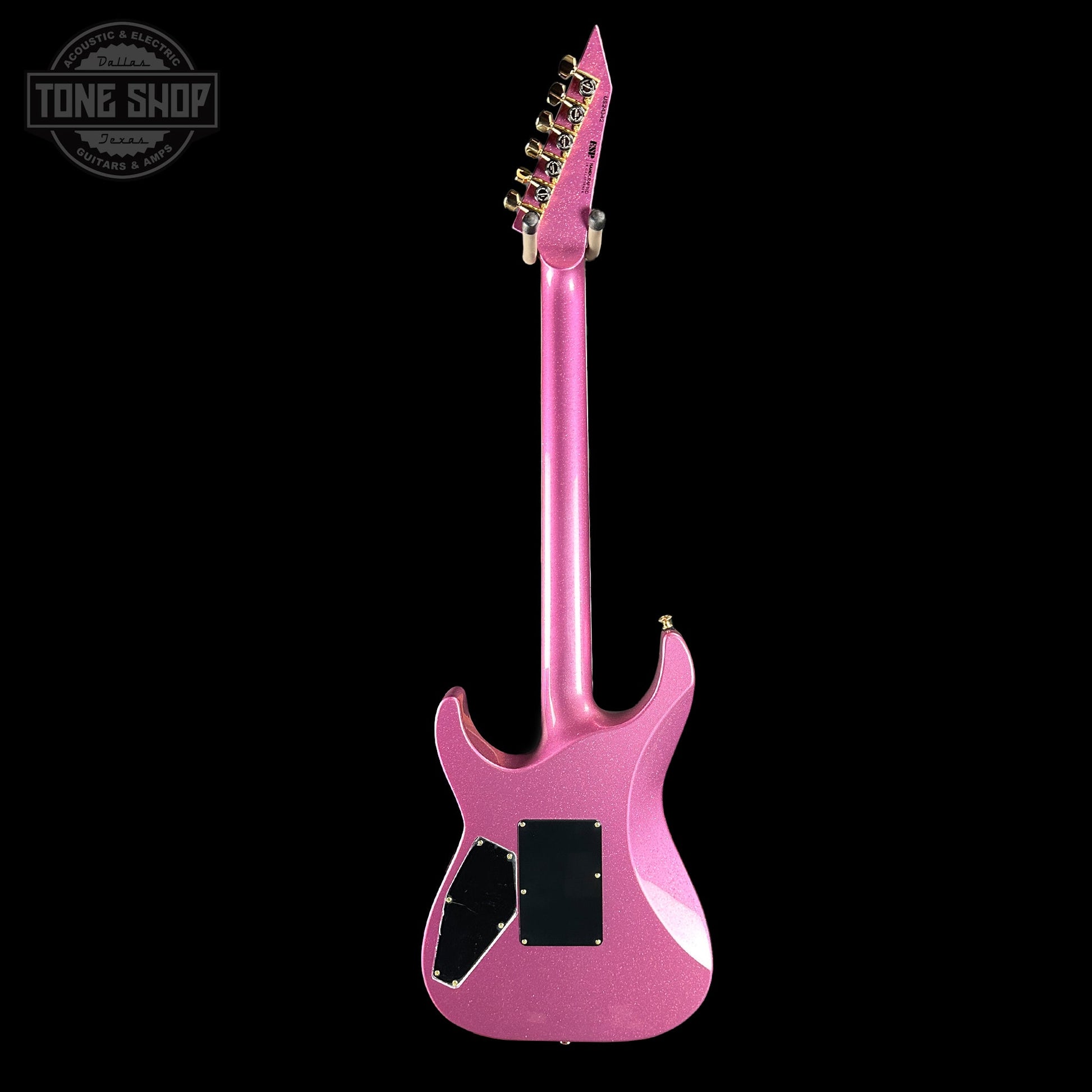ESP USA M-II NTB Floyd Rose Gold Hardware Disco Pink Sparkle SD2 w/case