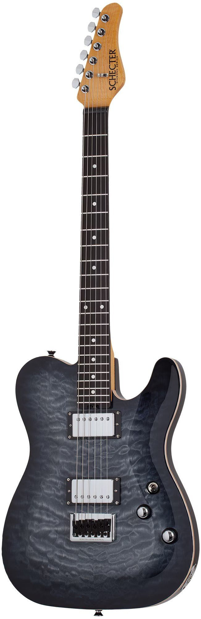 Schecter PT Classic Transparent Black Burst SCH7323