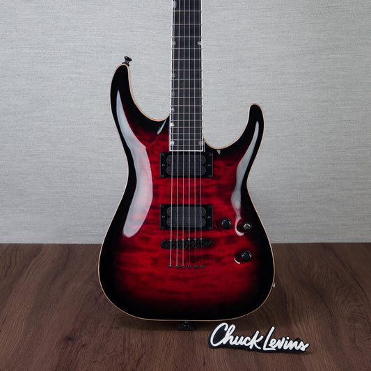 ESP USA Horizon-II QM Electric Guitar - Black Cherry Sunburst - #US25055