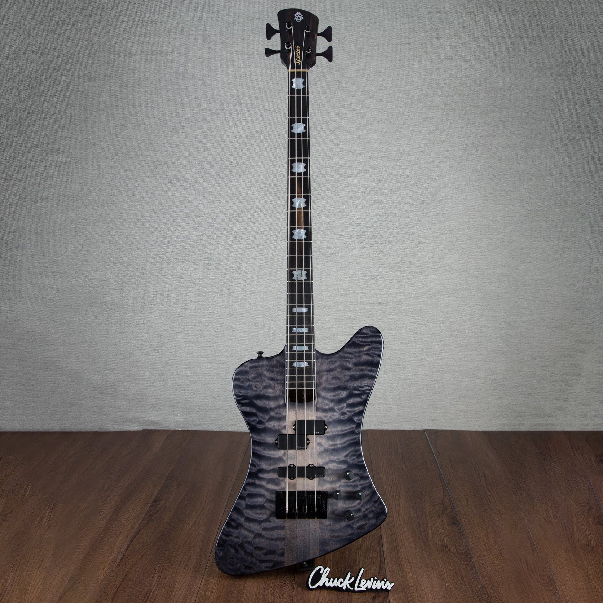 Spector USA Custom NS-2X #SP651 Electric Bass - Roswell Gray Burst