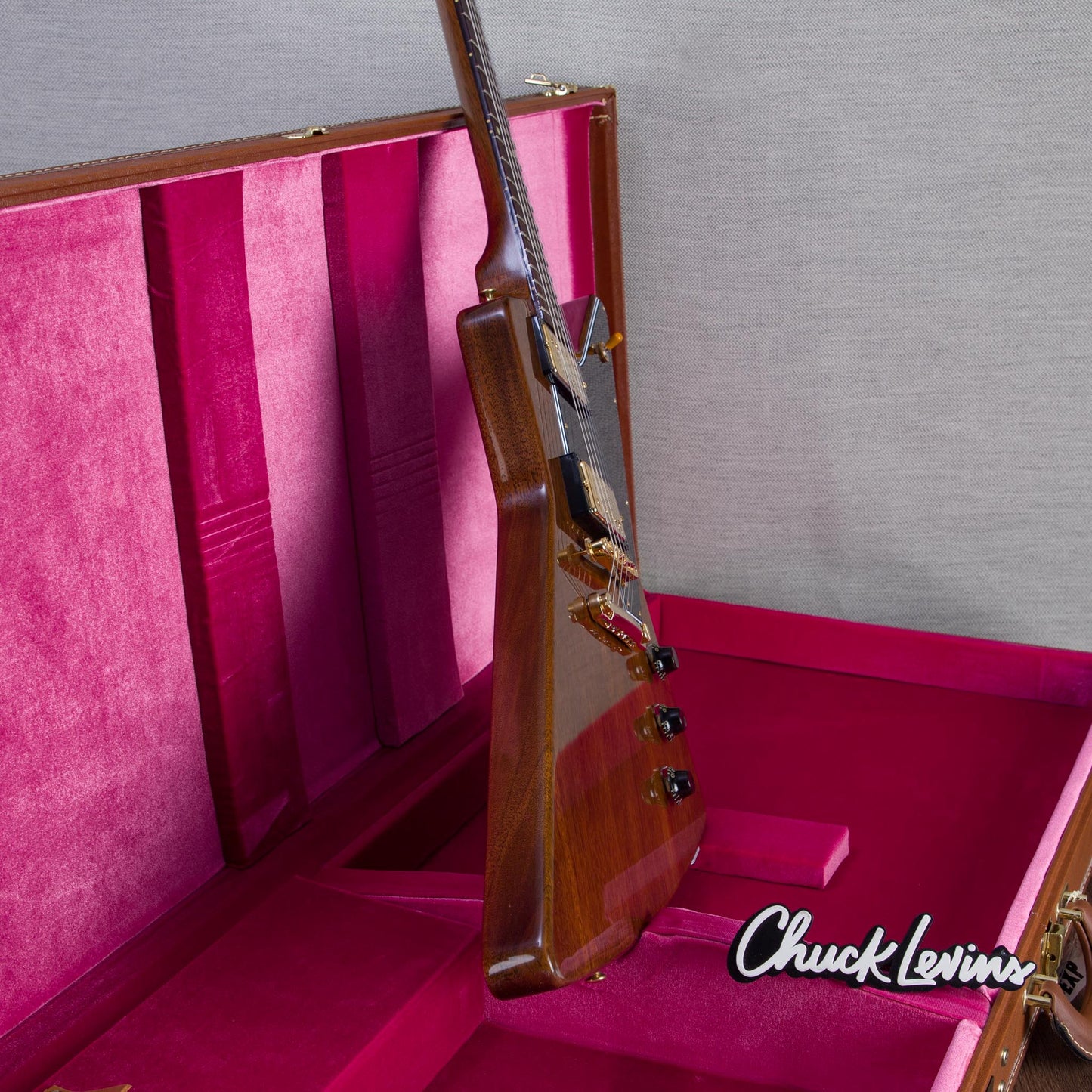 Gibson Custom Shop 1958 Explorer Mahogany Reissue VOS Electric Guitar - Antique Natural - #851144