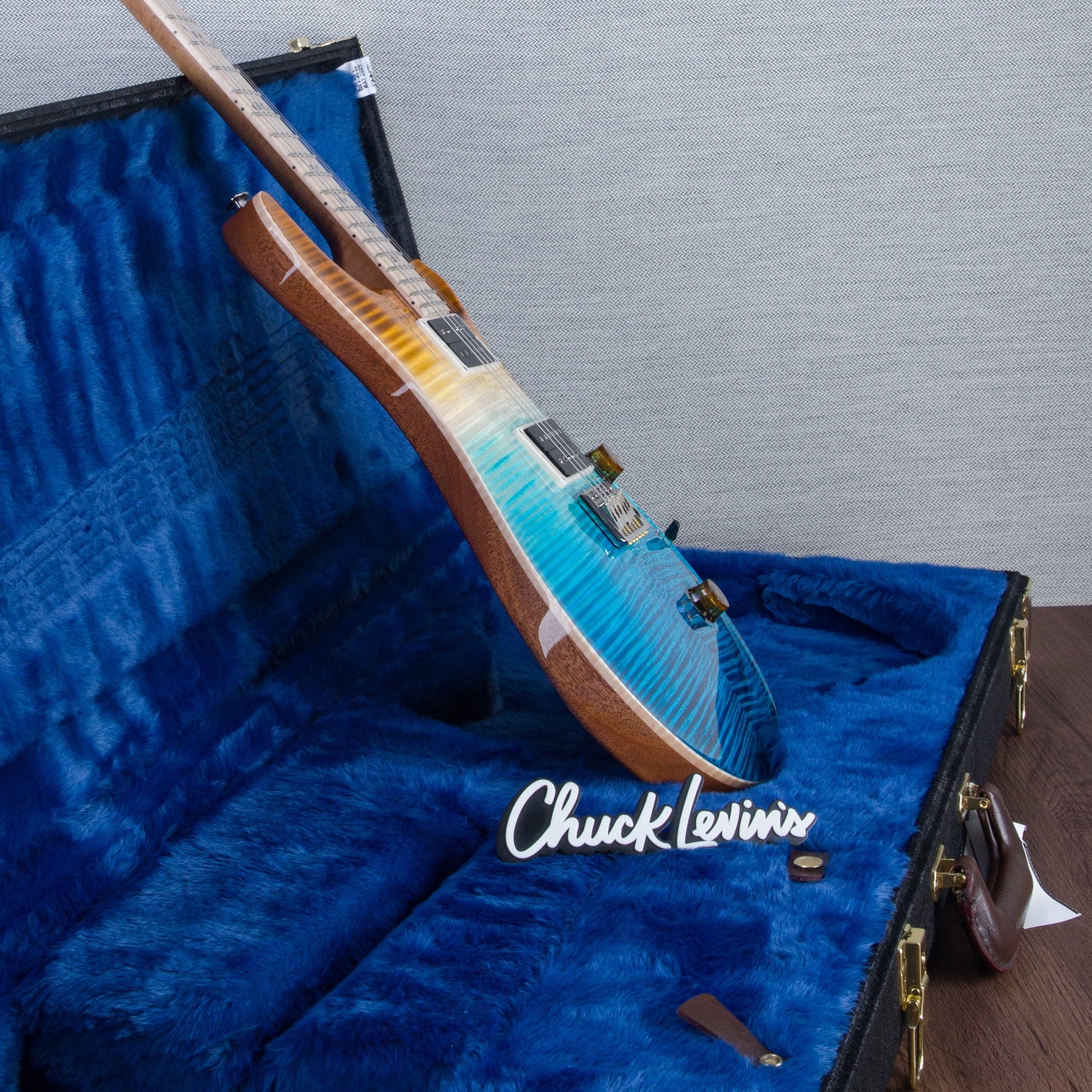PRS Wood Library Custom 24 Electric Guitar - Private Stock Beach Fade Finish - CHUCKSCLUSIVE - #240383992 - 2024