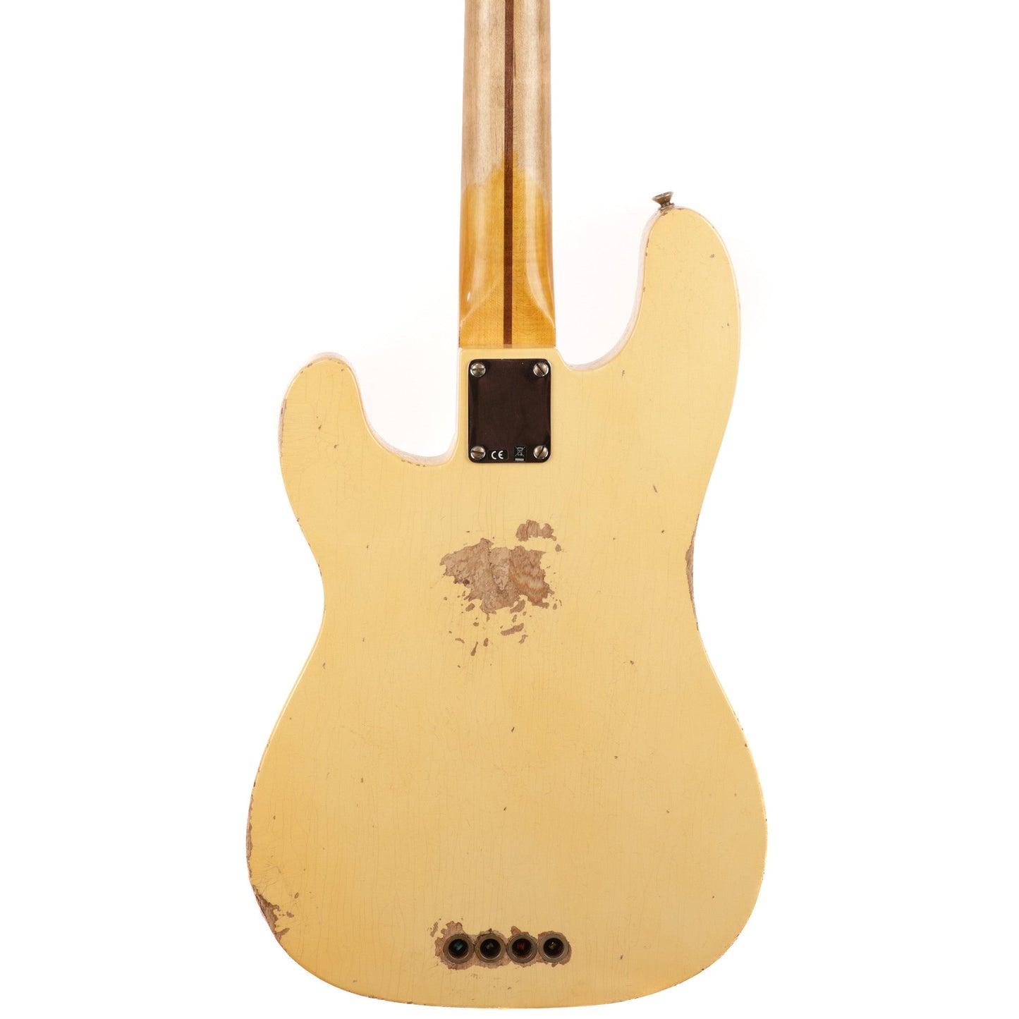 Fender Custom Shop 1951 Precision Bass Heavy Relic - Aged Vintage White - CHUCKSCLUSIVE - #XN3724