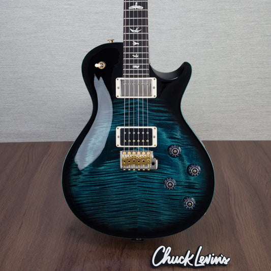 PRS Mark Tremonti Signature Single Cutaway 10-Top Electric Guitar - Cobalt Smokeburst - #230362356 - 2023
