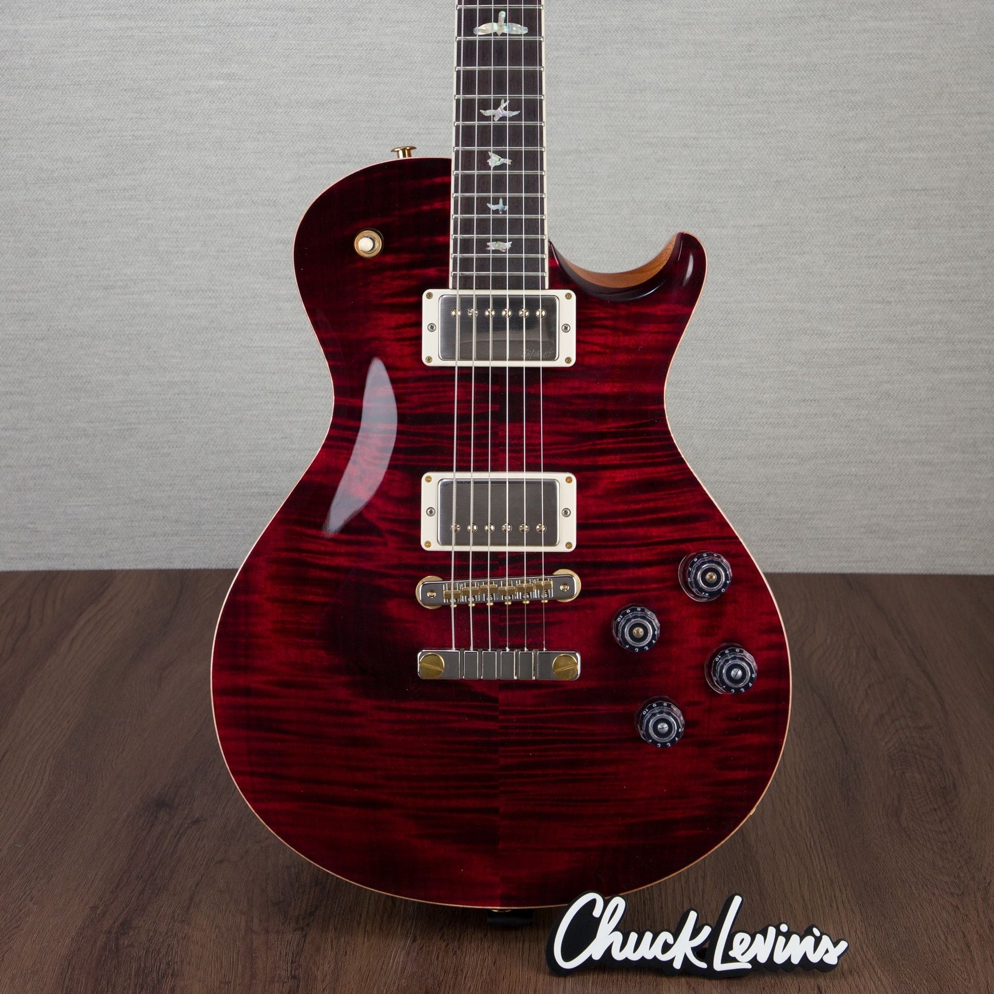PRS McCarty Singlecut 594 10-Top Electric Guitar - Red Tiger