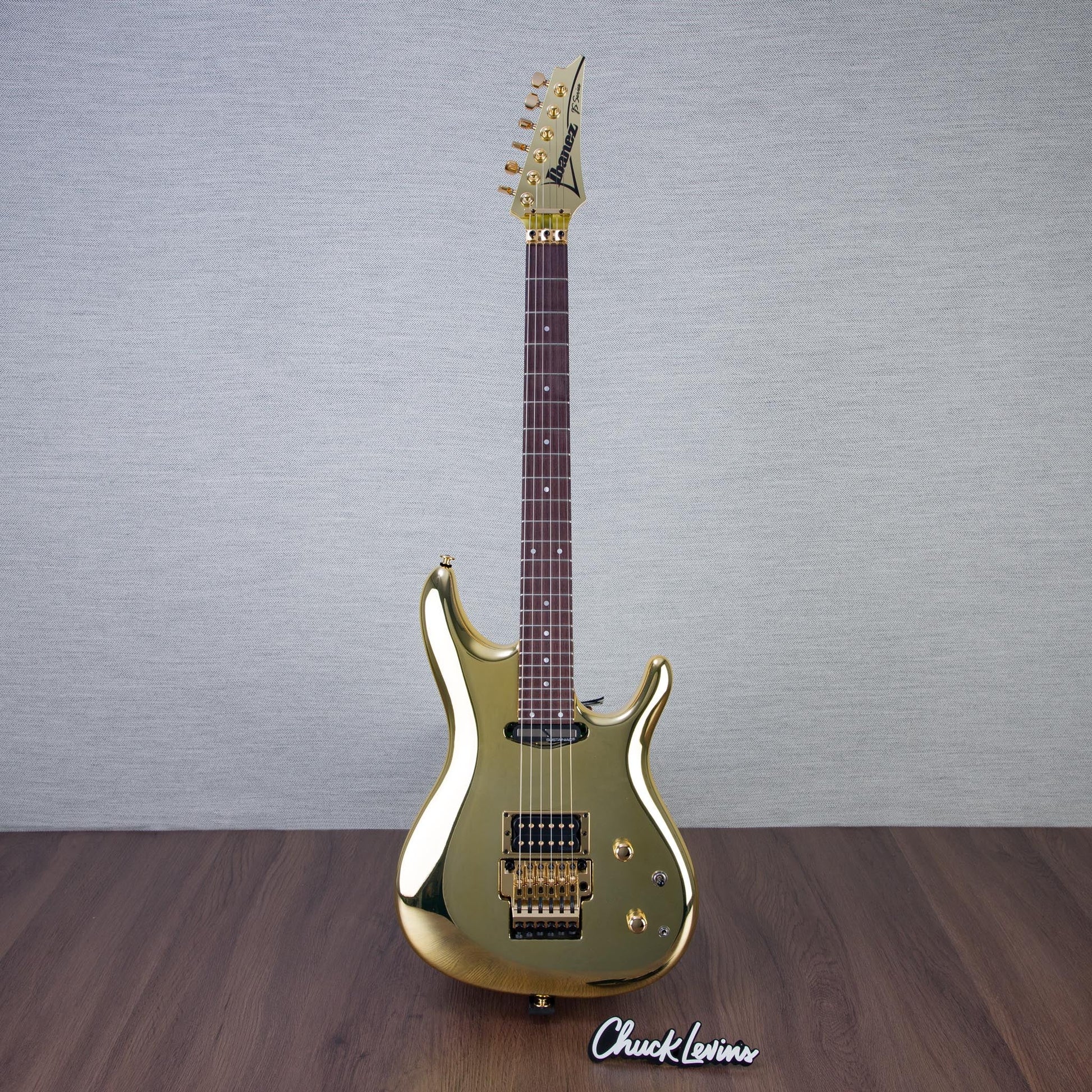 Ibanez Joe Satriani JS1GD Signature Electric Guitar - Gold - #210001F2503701